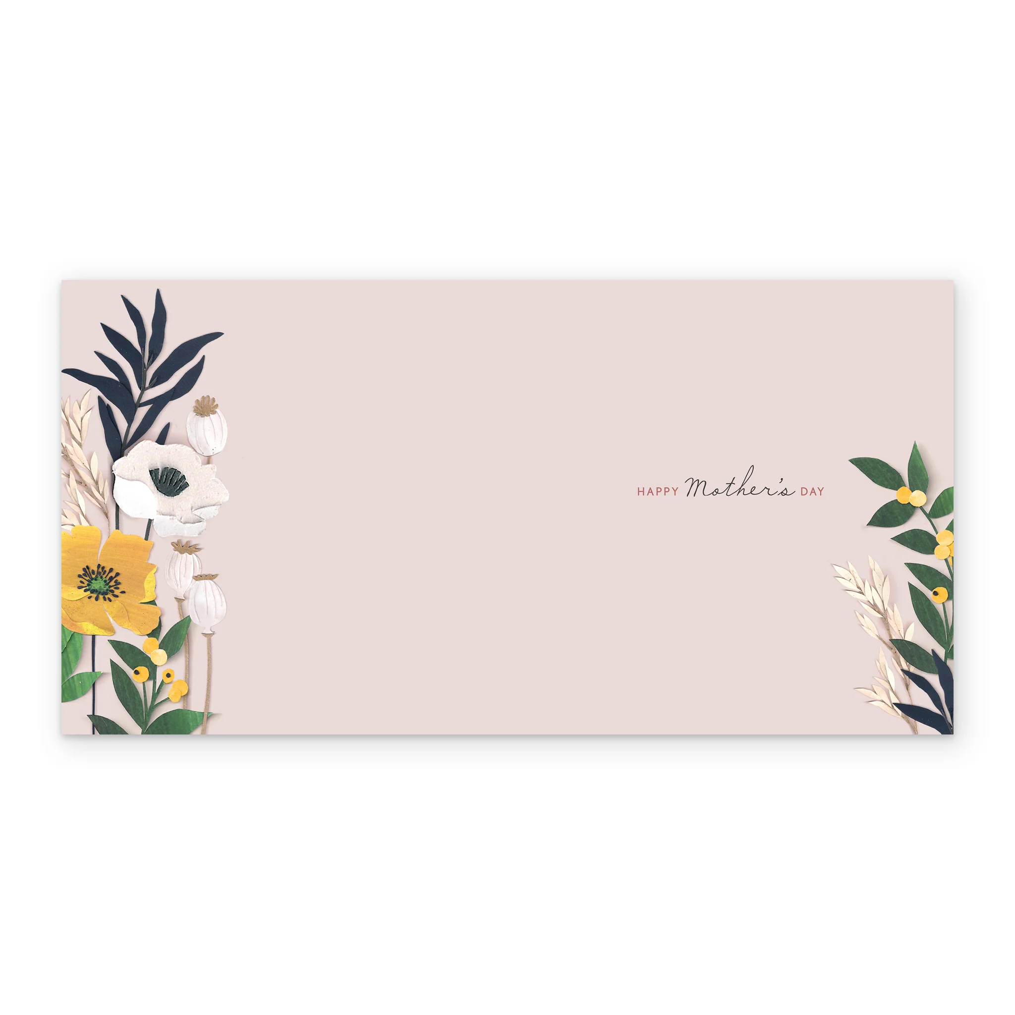 Personalised Editable Flower Arrangement Mother's Day Card - Image 3