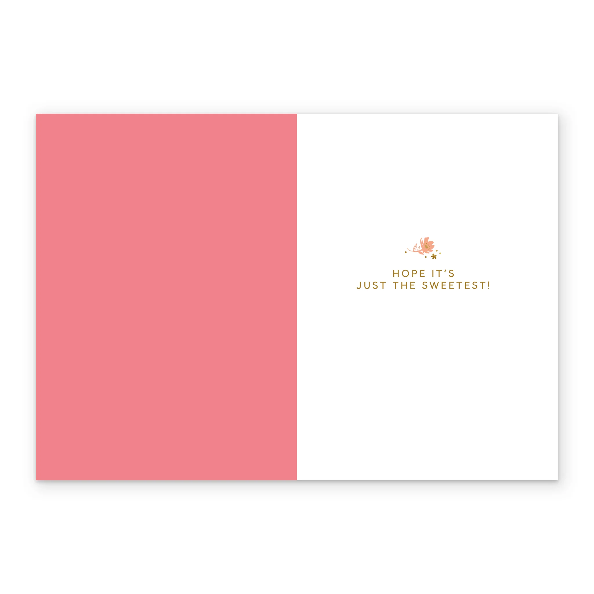 Personalised Editable Flowers in a Heart Valentine's Day Card - Image 3