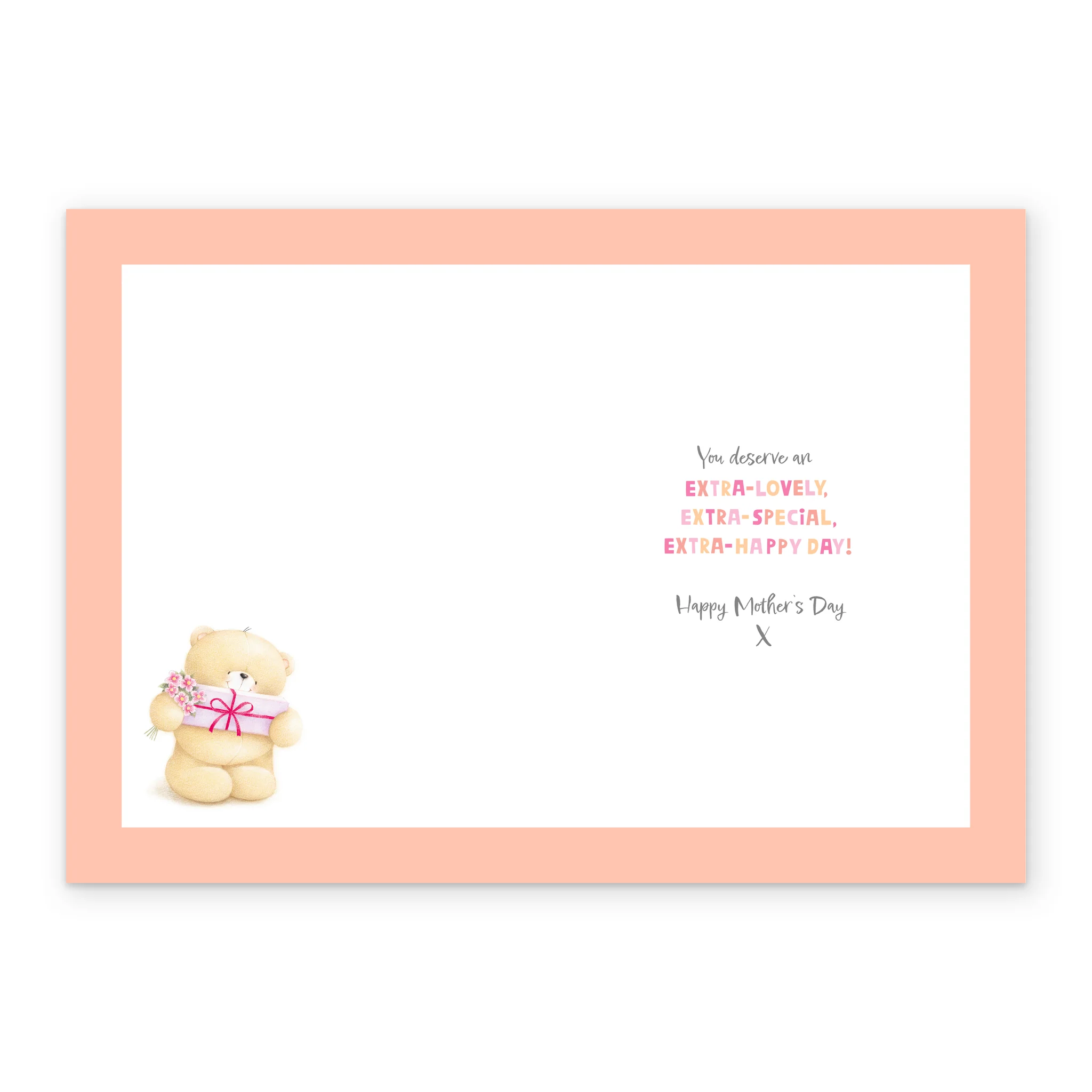 Personalised Editable Forever Friends Bear Mother's Day Card for Grandma - Image 3