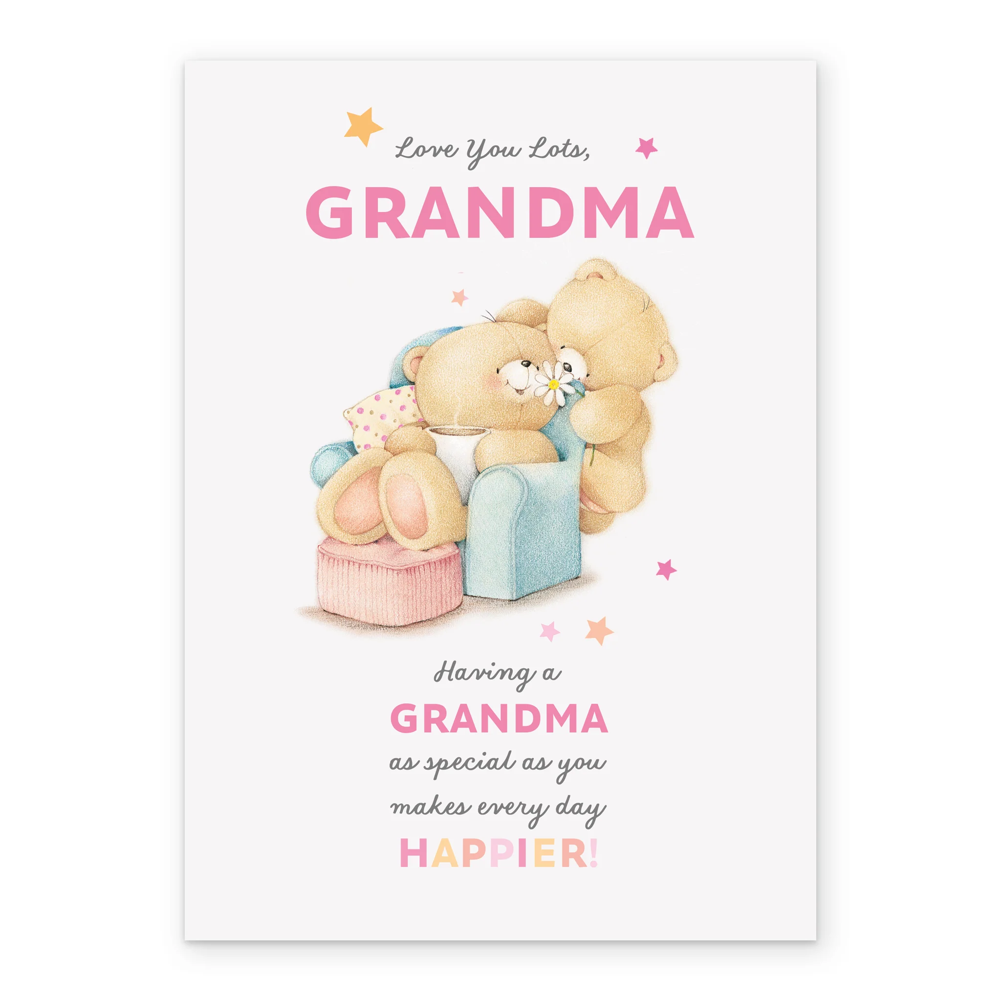 Personalised Editable Forever Friends Mother's Day Card for Grandma - Image 2
