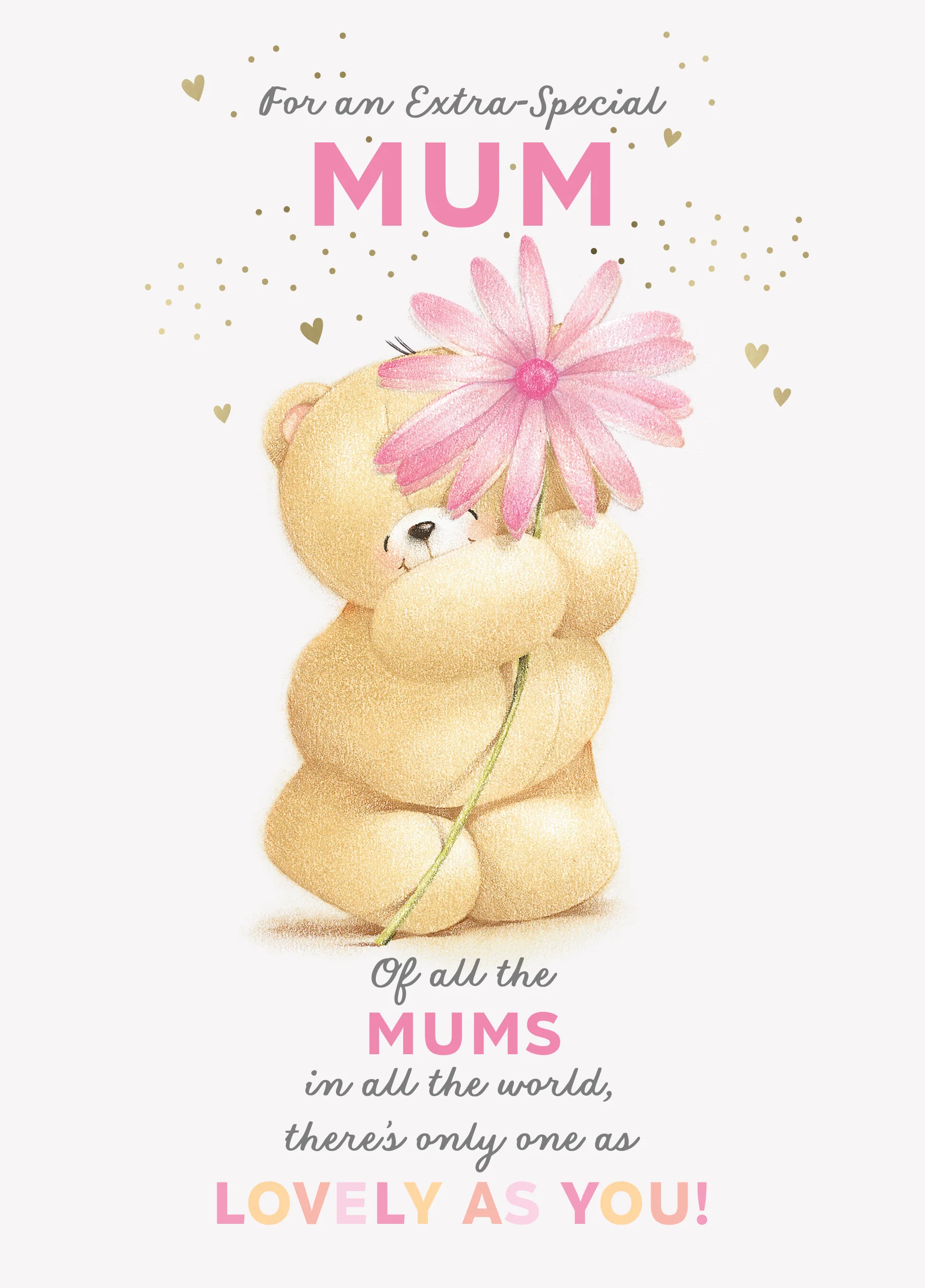 Personalised Editable Forever Friends Mother's Day Card for Mum