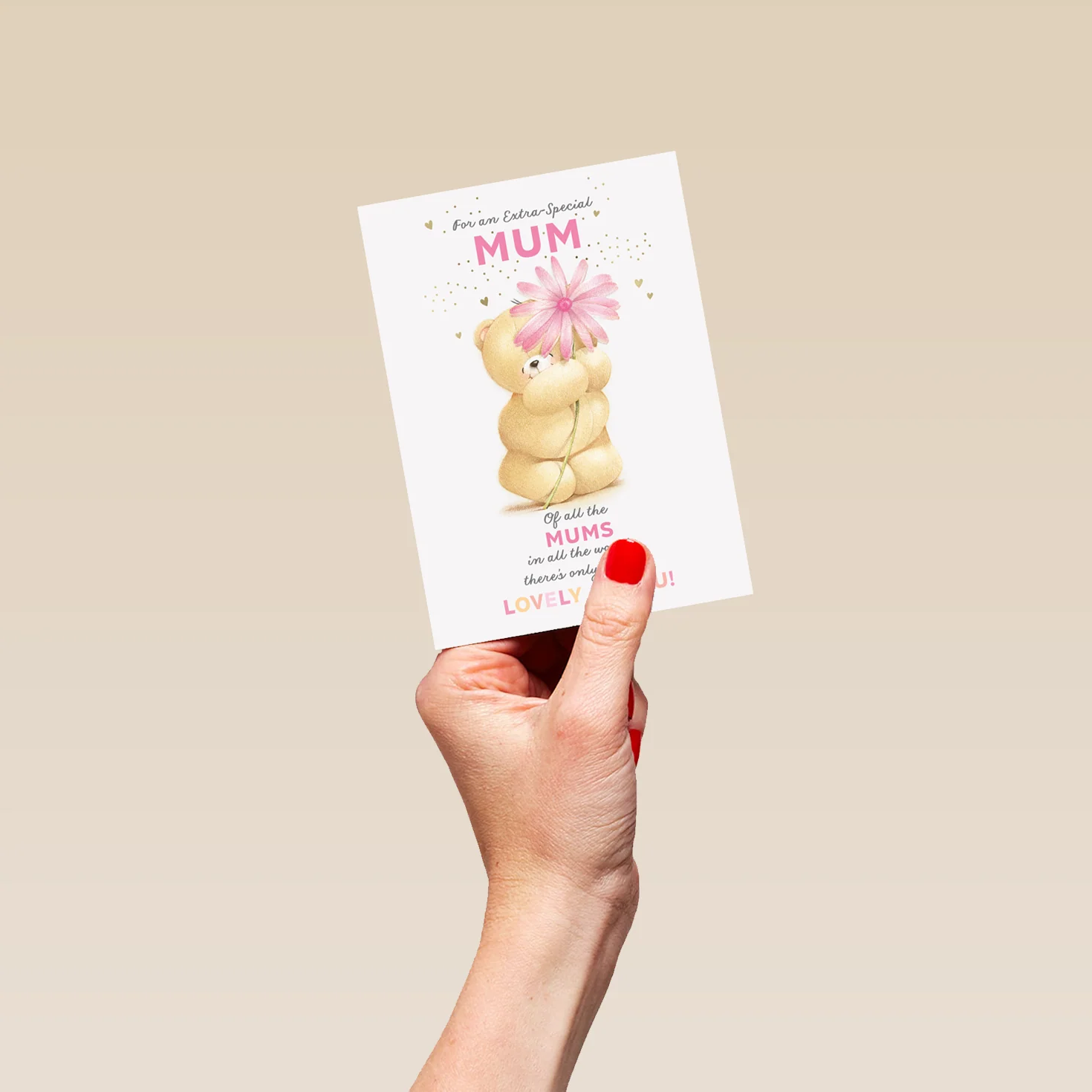 Personalised Editable Forever Friends Mother's Day Card for Mum - Image 4