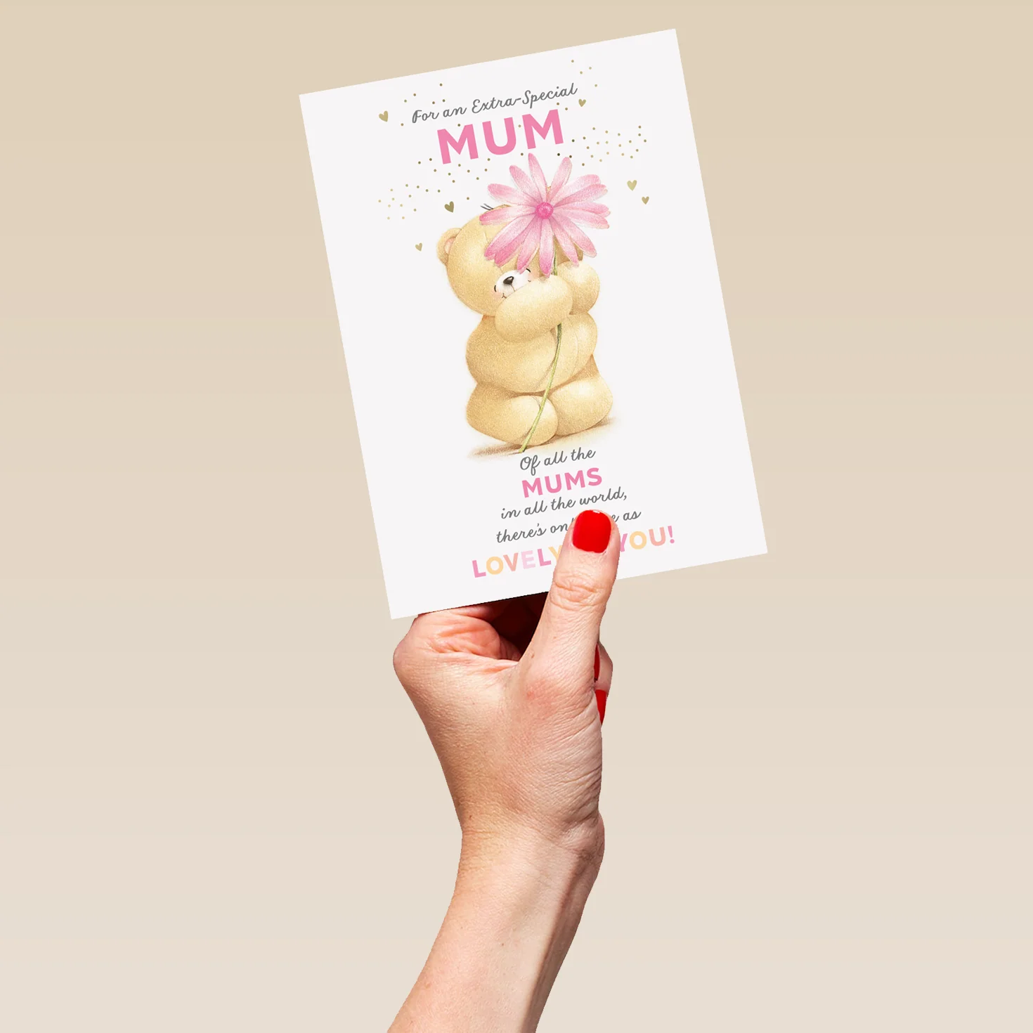 Personalised Editable Forever Friends Mother's Day Card for Mum - Image 5