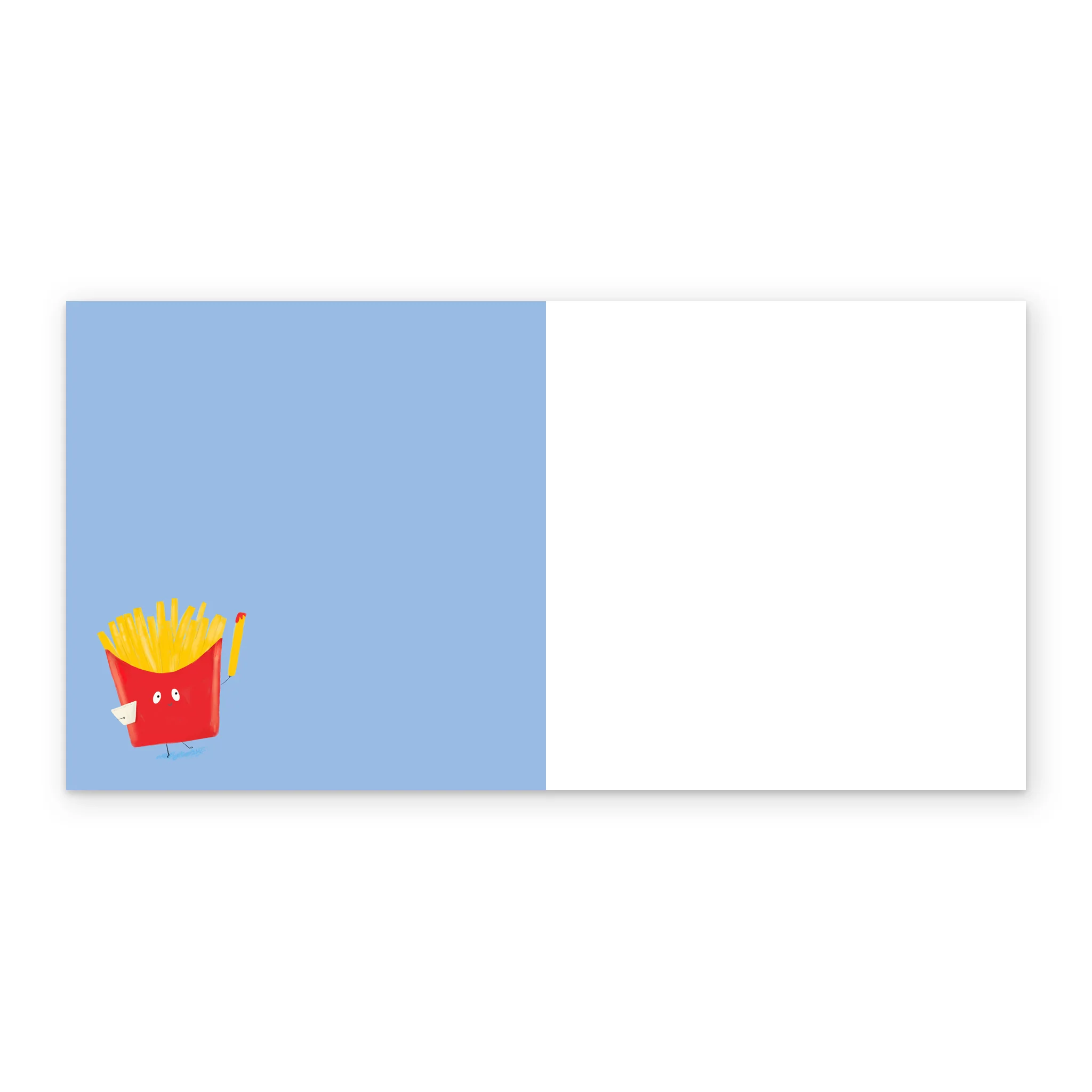 Personalised & Editable Fun Fries Brother-In-Law Birthday Card - Image 3