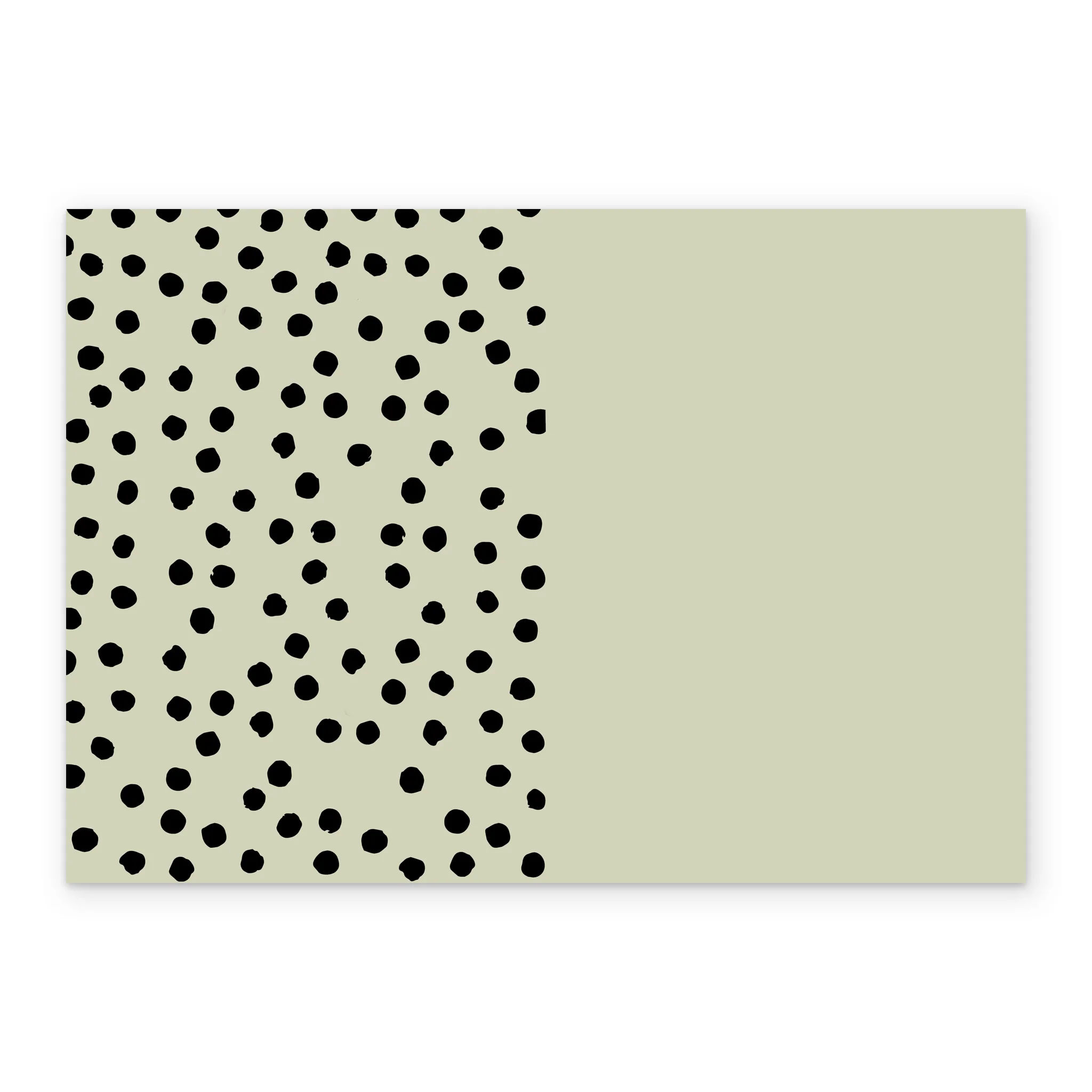 Personalised Editable Funny Black Polka Dots Birthday Card - Image 3