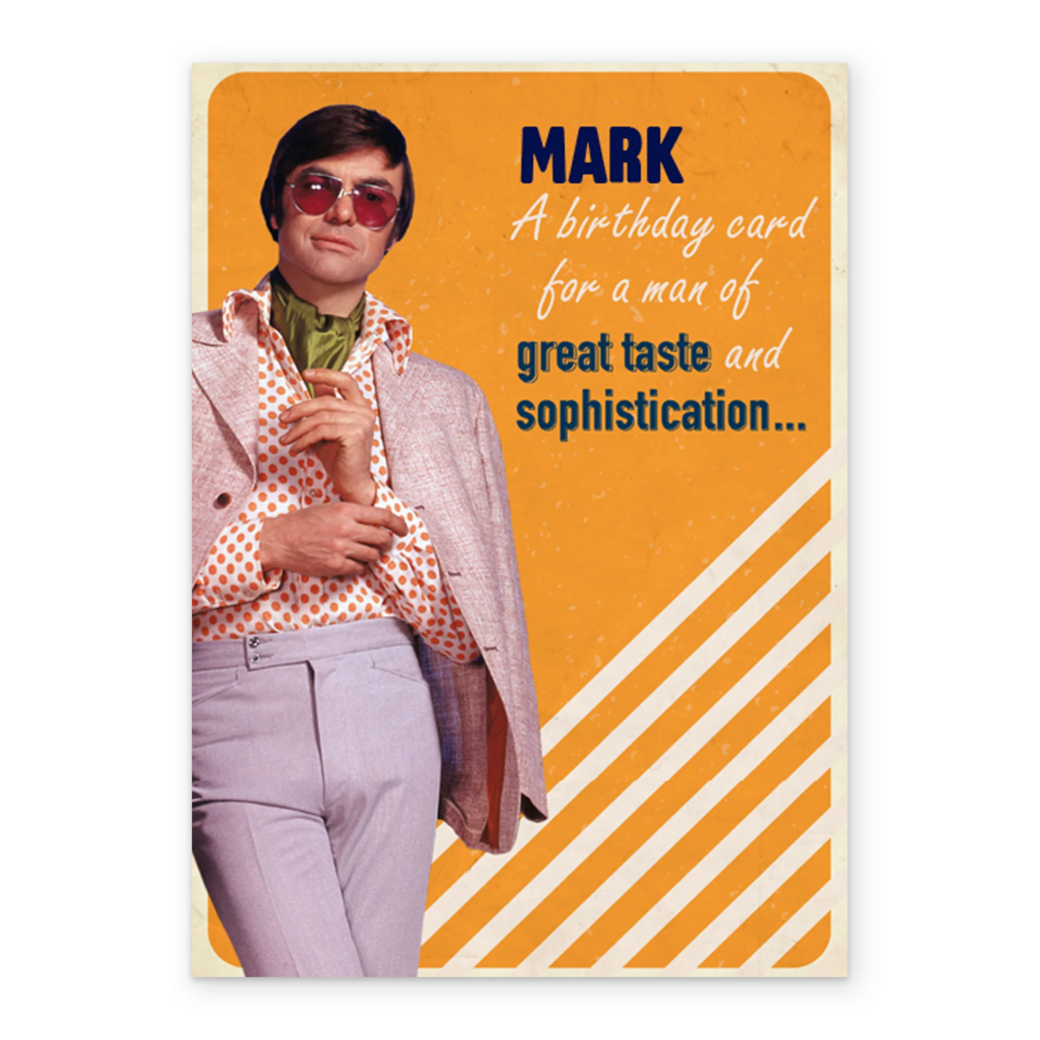 Personalised Editable Funny Retro Style Birthday Card - Image 2