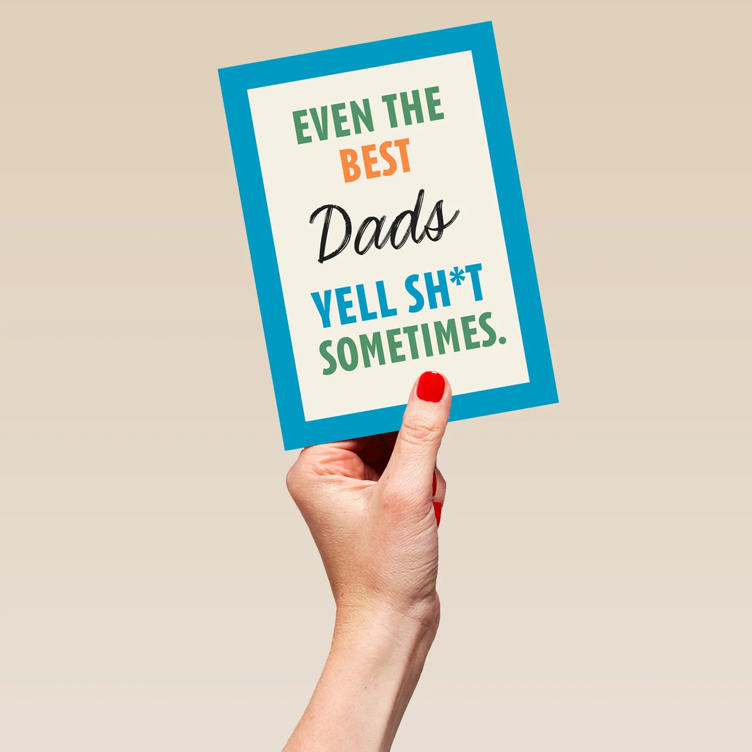 Personalised Editable Funny Swearing Father's Day Card - Image 5