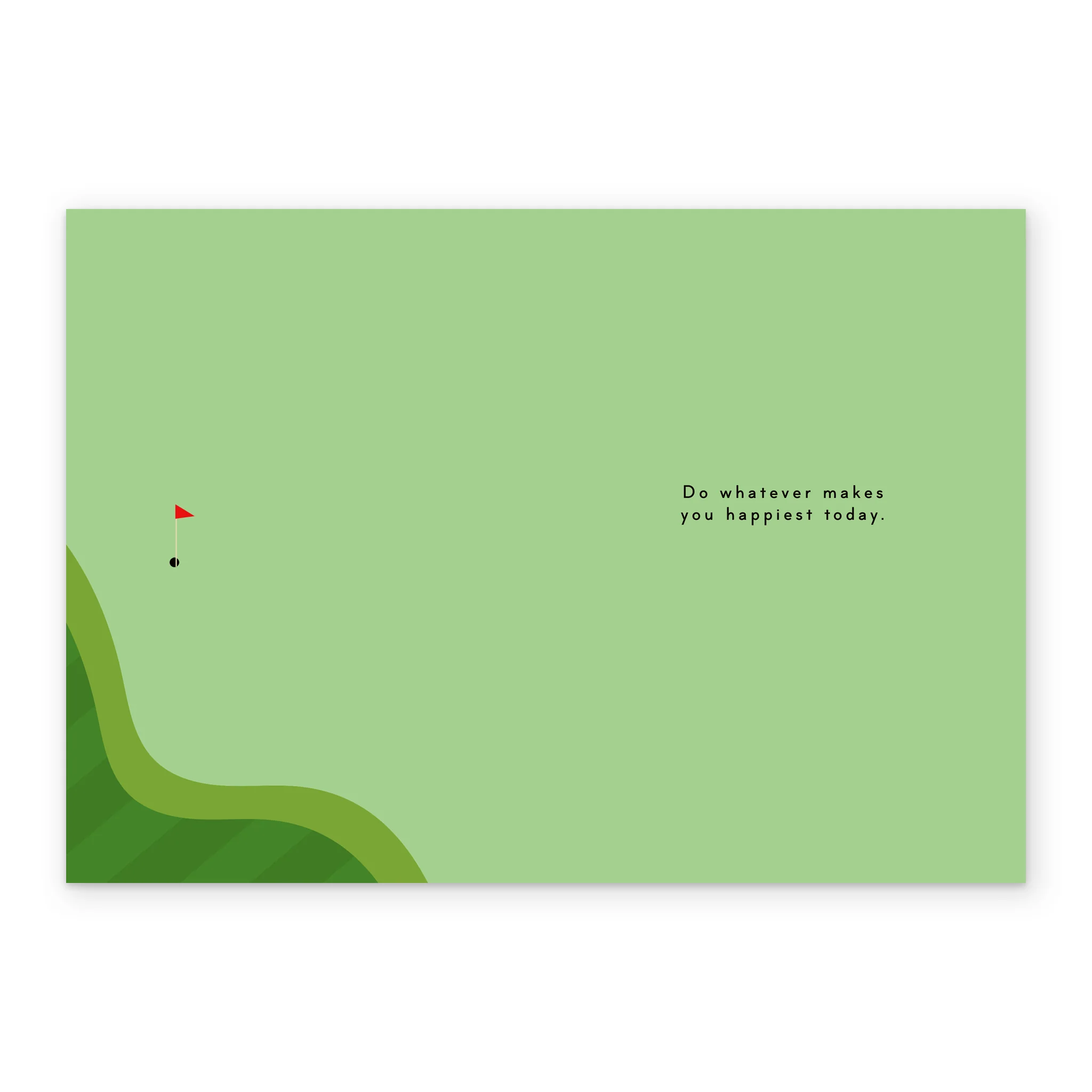 Personalised & Editable Golf Father's Day Card - Image 3