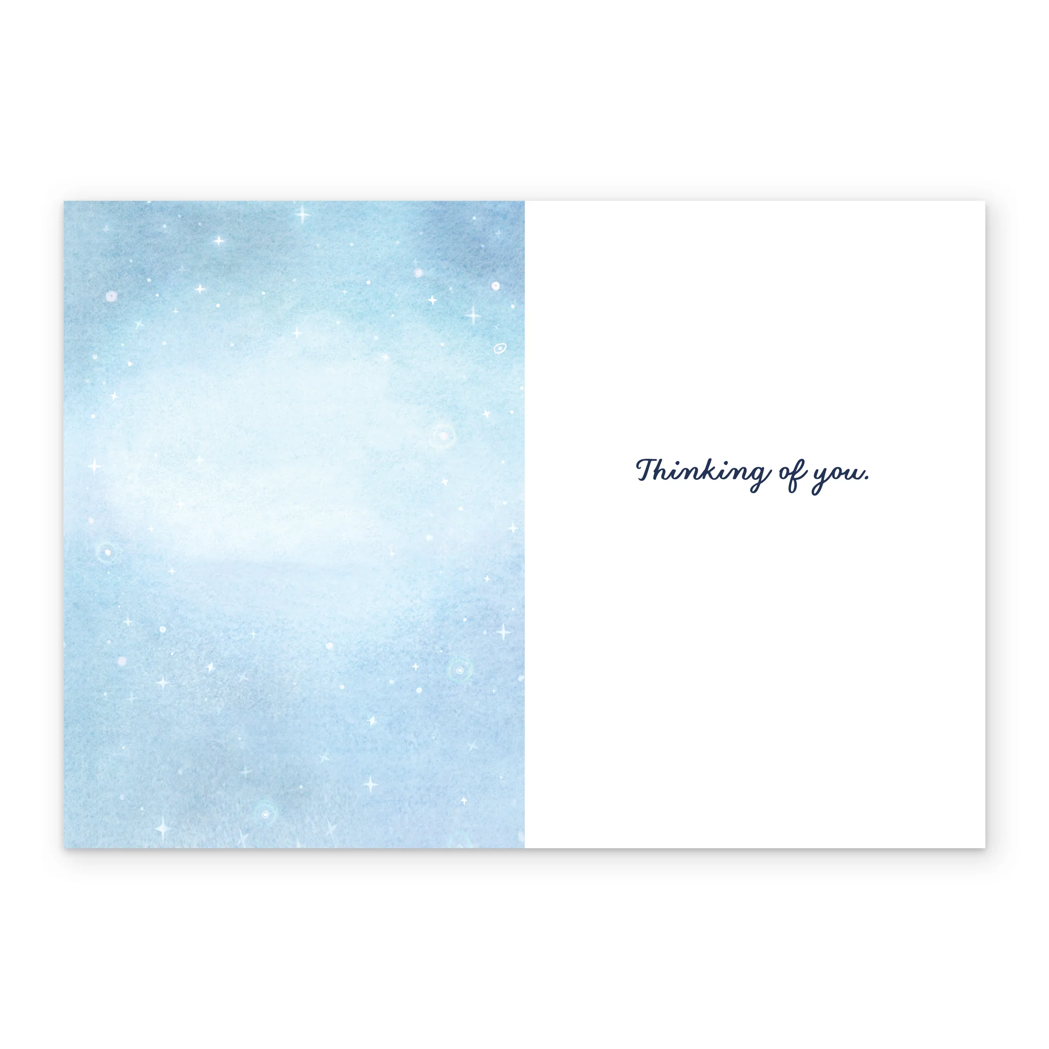 Personalised Editable Heavenly Sky Thinking of You Card - Image 3