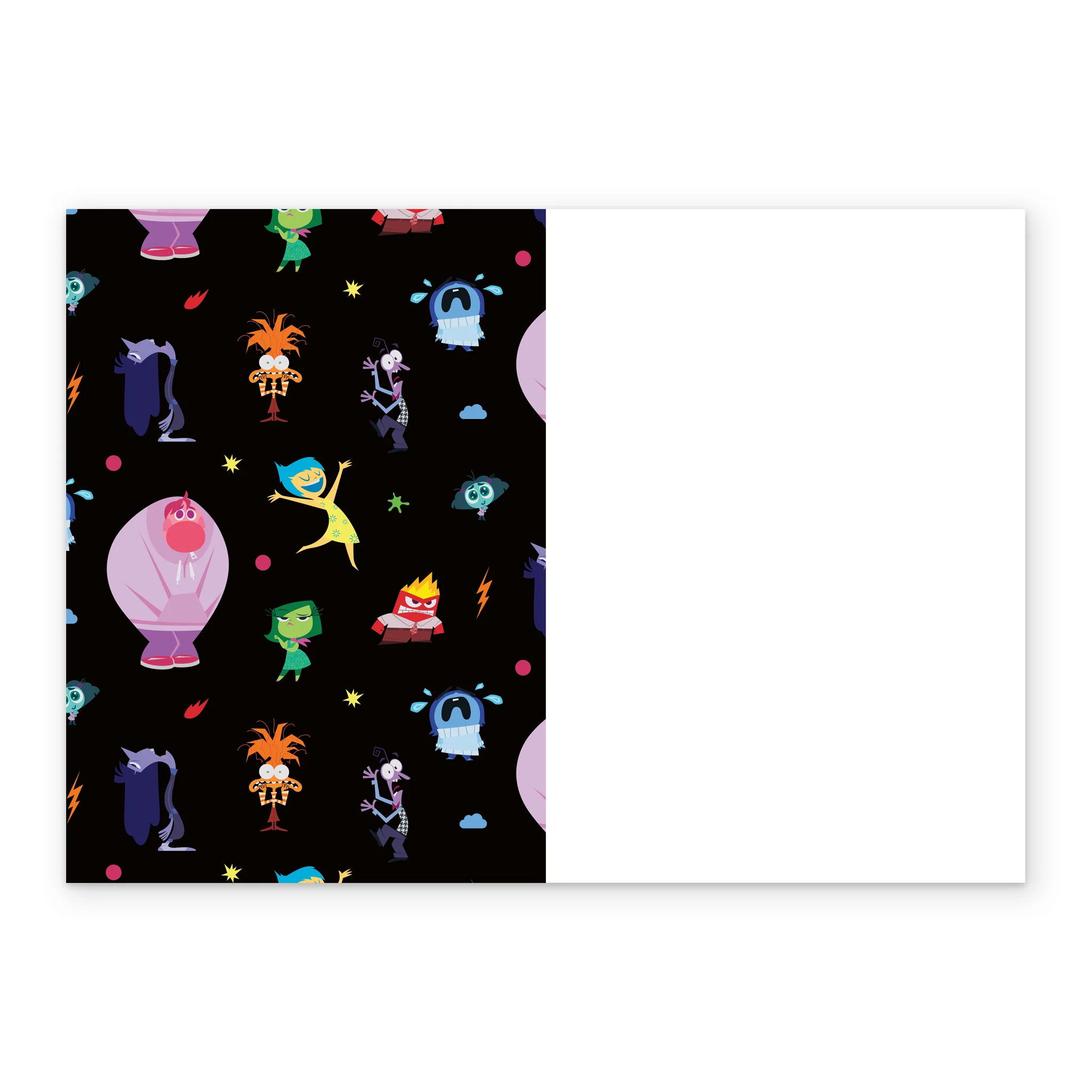 Personalised & Editable Inside Out Emotions Just to Say Card - Image 3