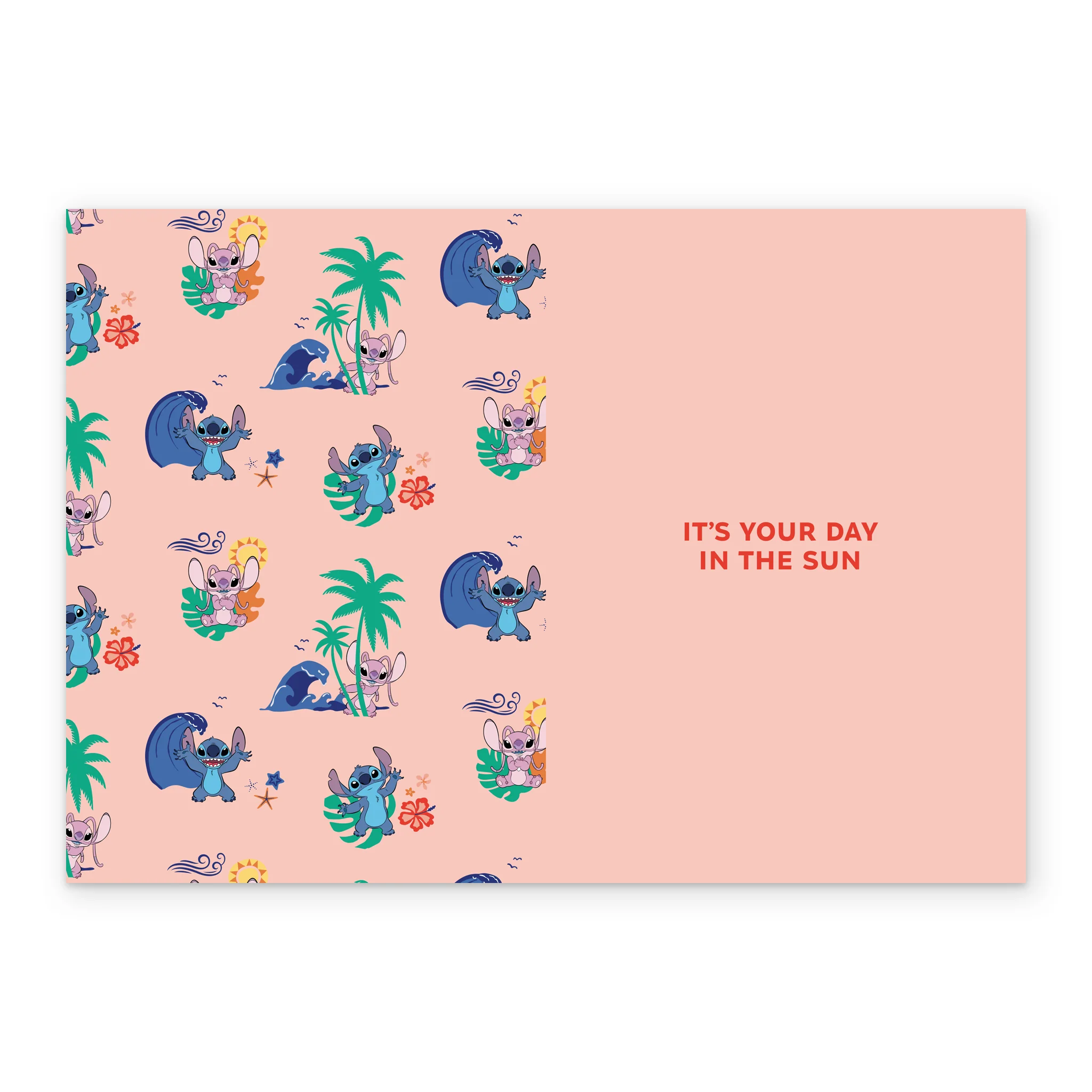 Personalised & Editable Lilo & Stitch Aloha Birthday Card - Image 3