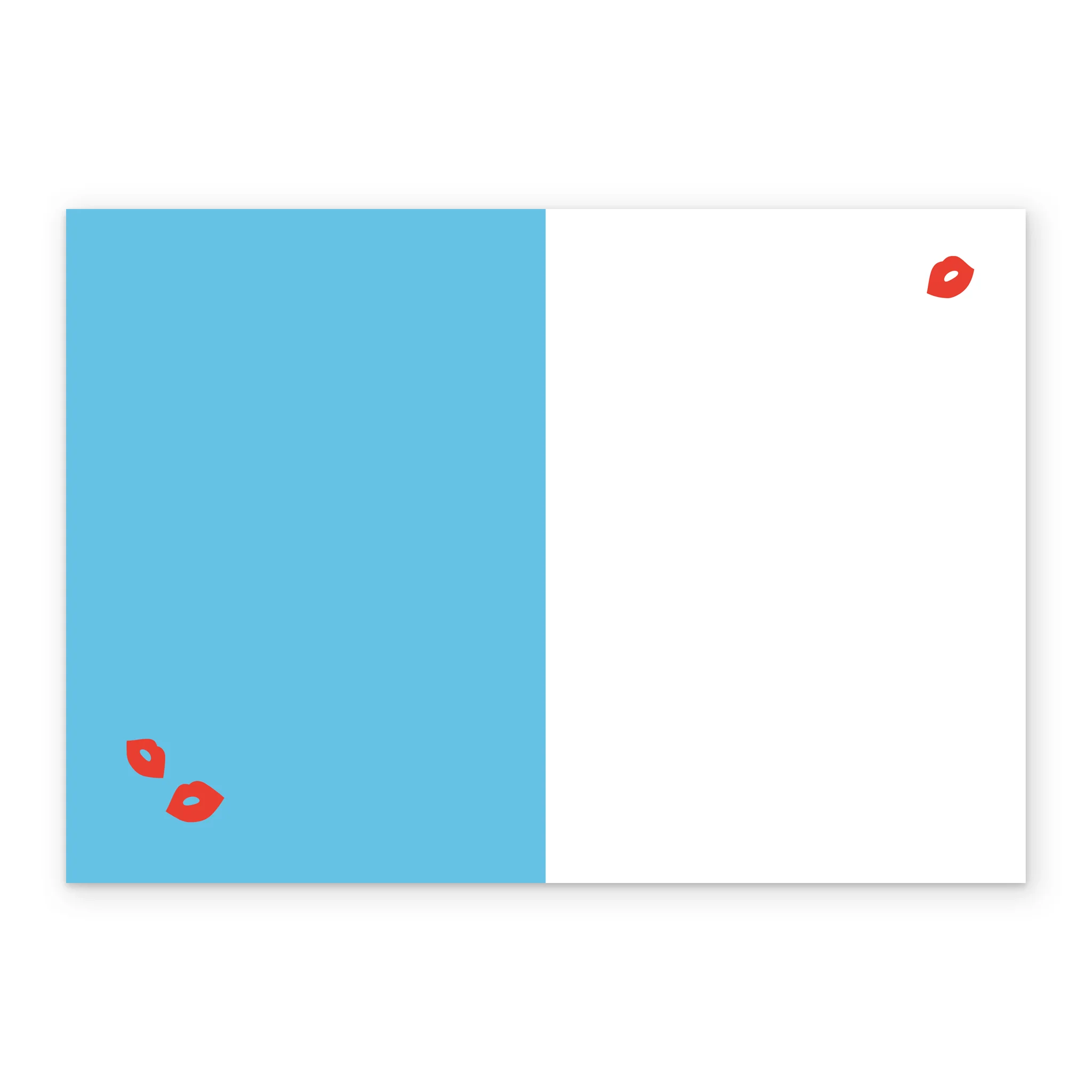 Personalised & Editable Lilo & Stitch Kisses Greeting Card - Image 3