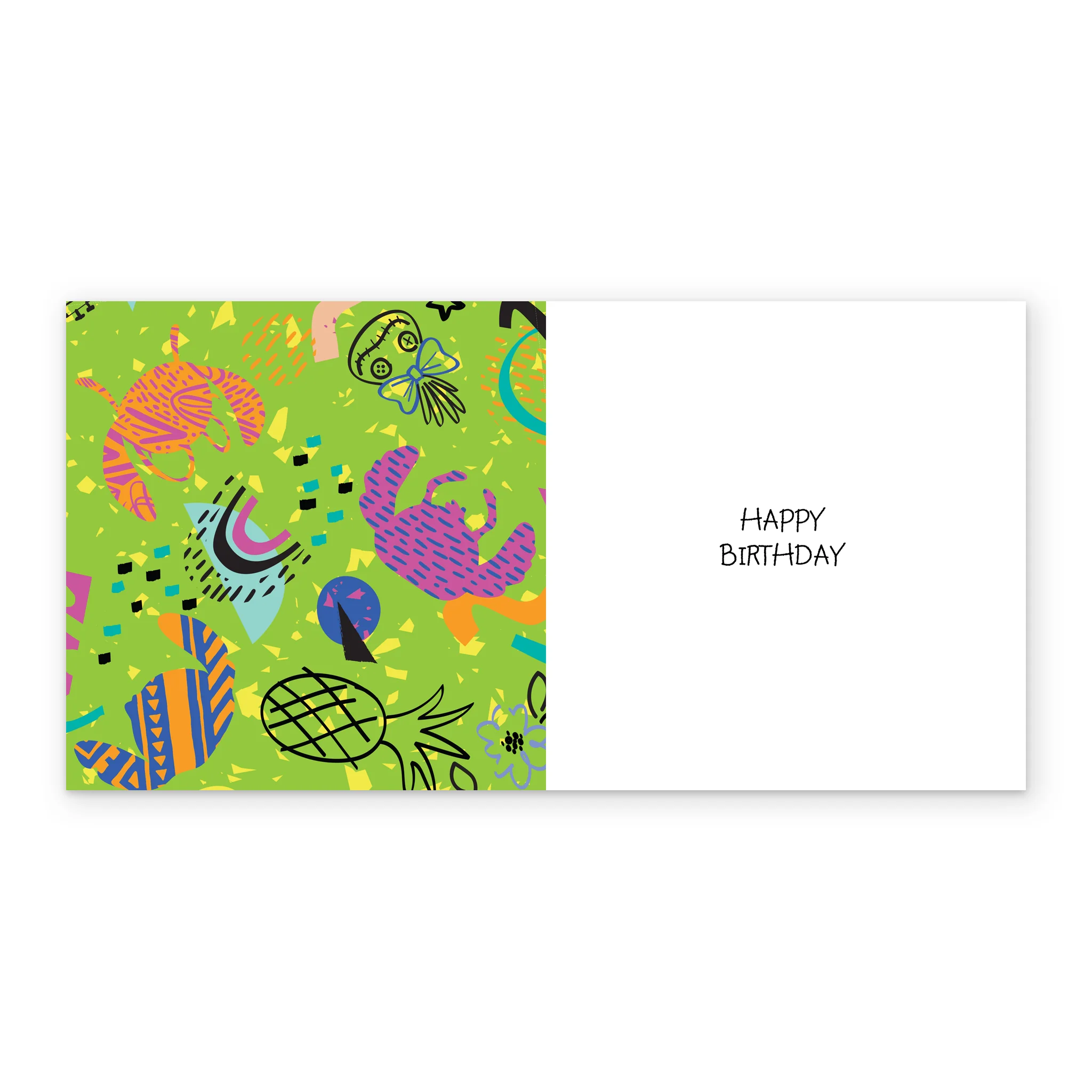 Personalised & Editable Lilo & Stitch Wild One Birthday Card - Image 3