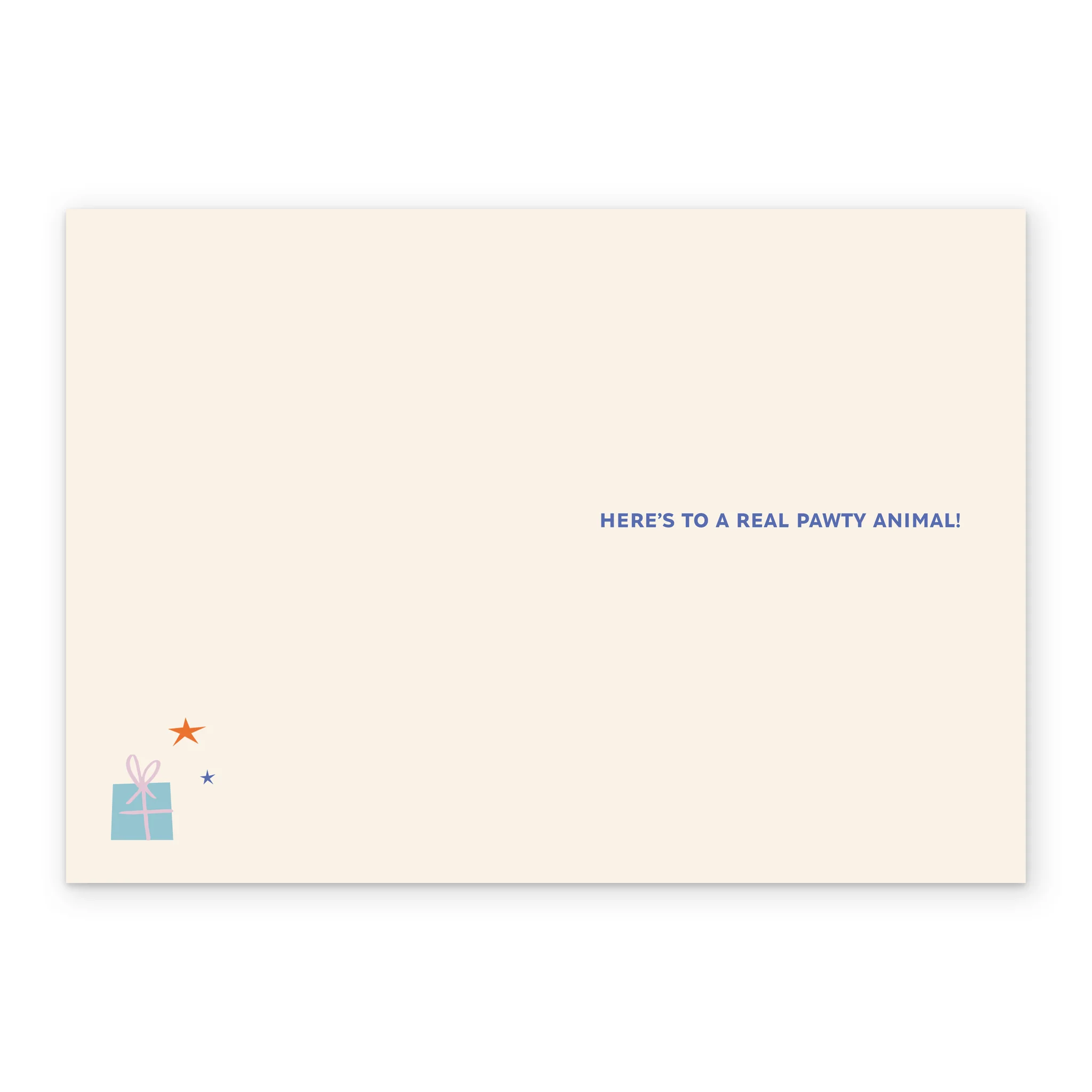 Personalised Editable Party Cats & Dogs Birthday Card - Image 3