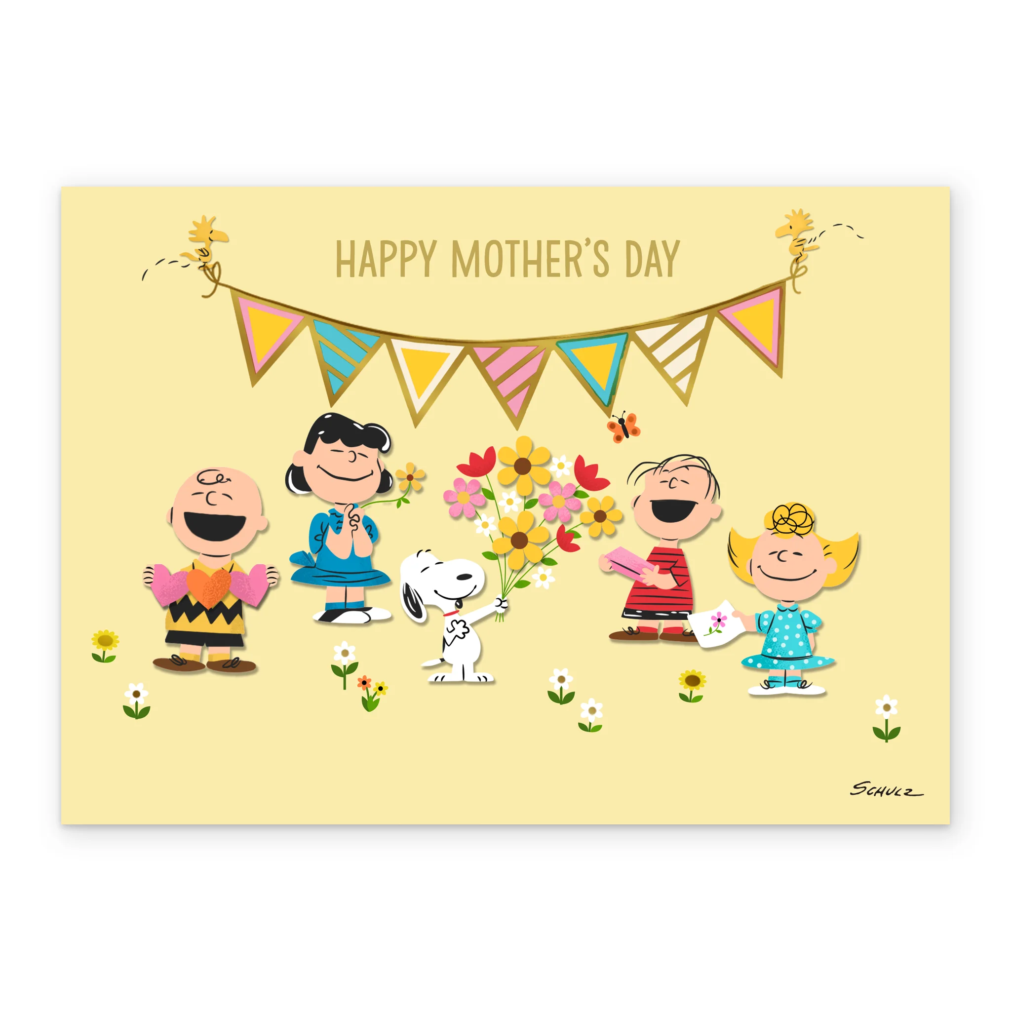 Personalised & Editable PEANUTS™ Gang Mother's Day Card - Image 2