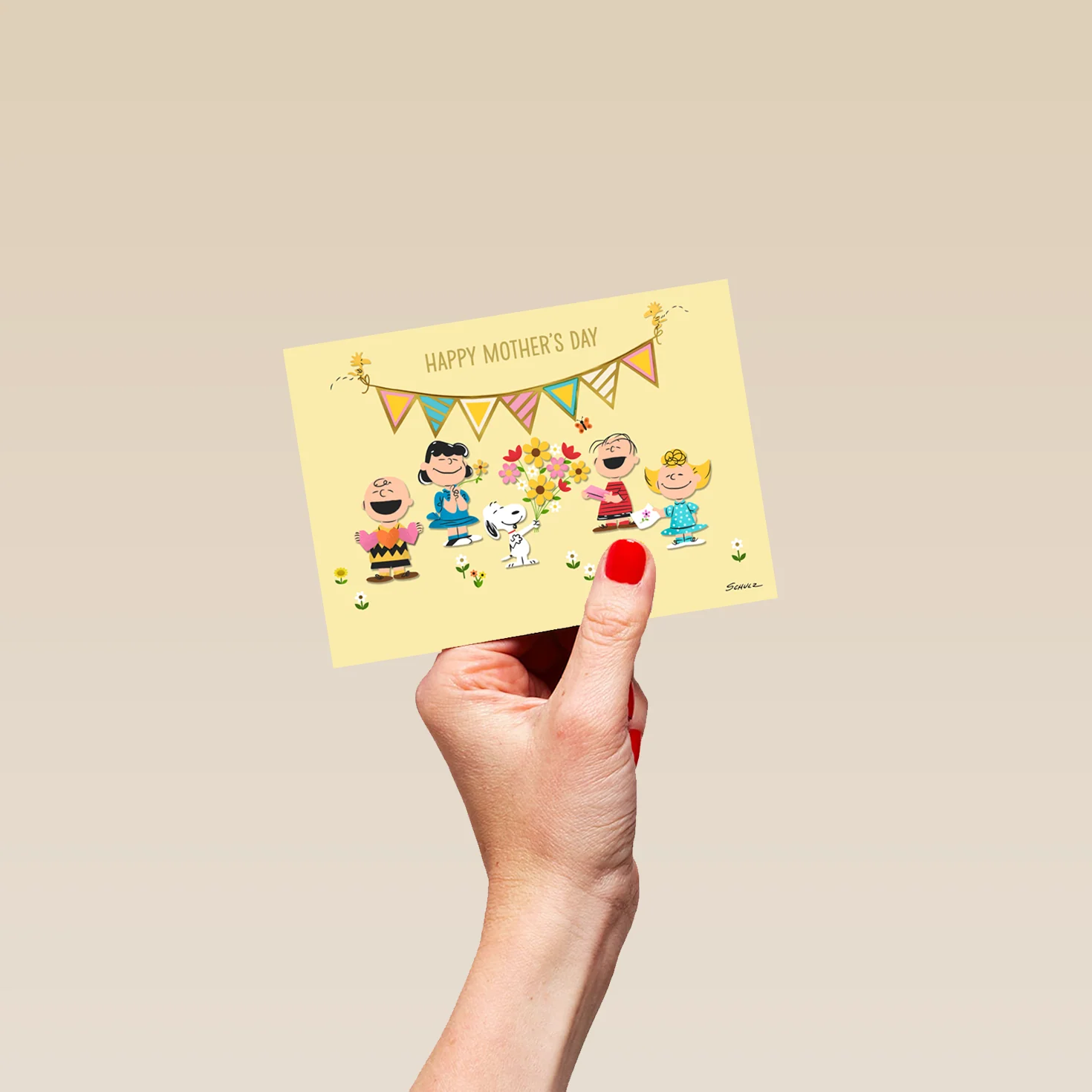 Personalised & Editable PEANUTS™ Gang Mother's Day Card - Image 4