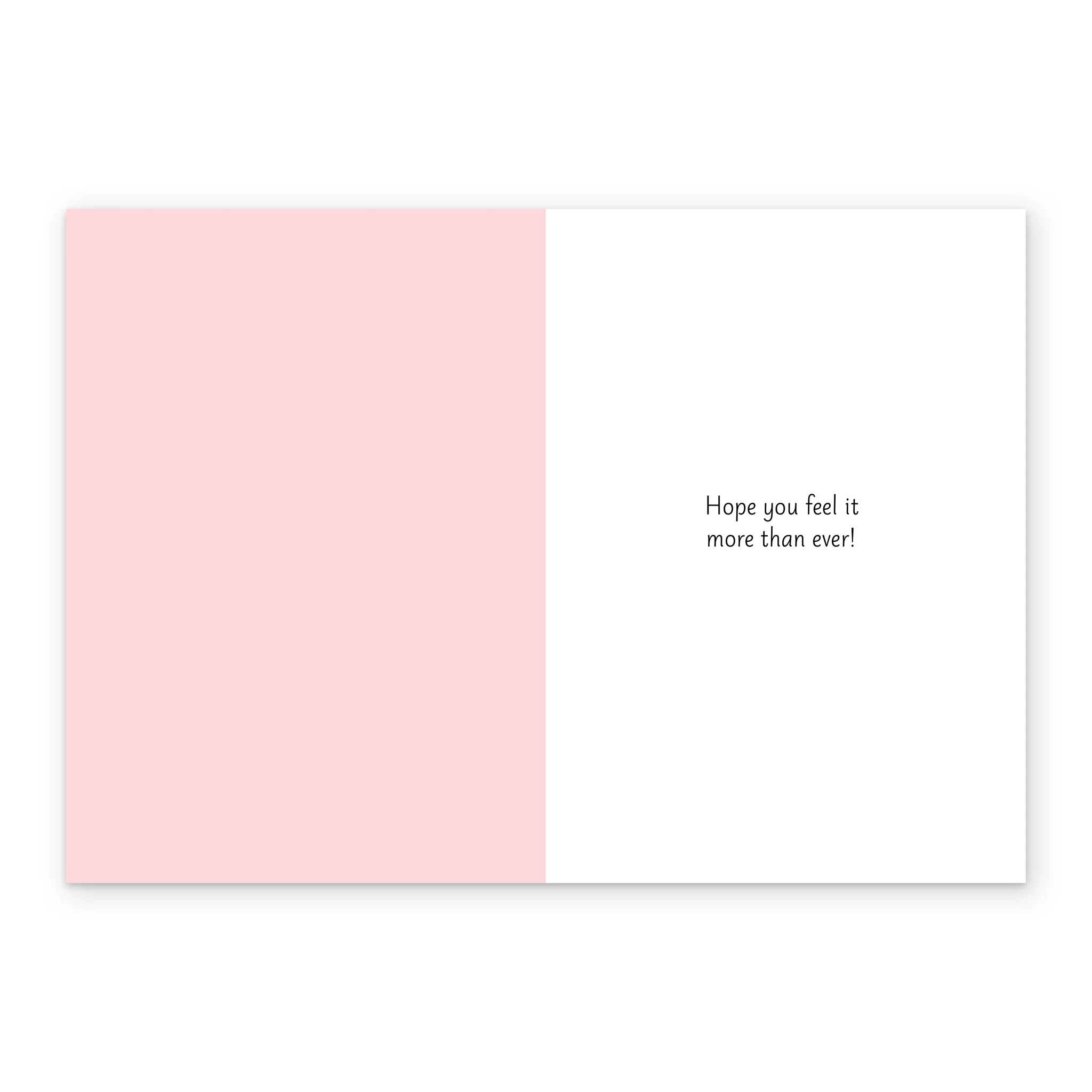 Personalised Editable PEANUTS™ SNOOPY with Hearts Valentine's Day Card - Image 3