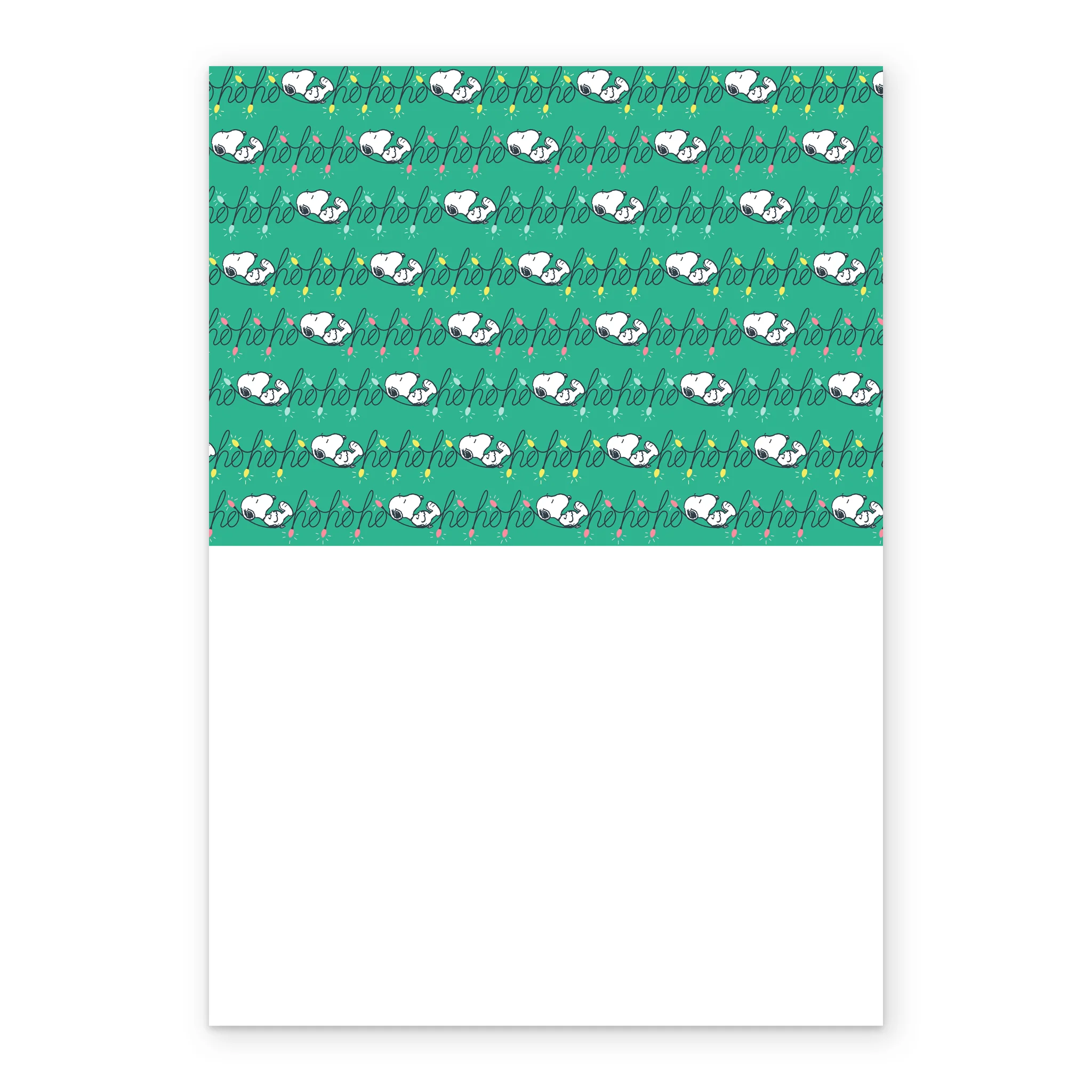 Personalised Editable PEANUTS™ SNOOPY & WOODSTOCK Christmas Card - Image 3