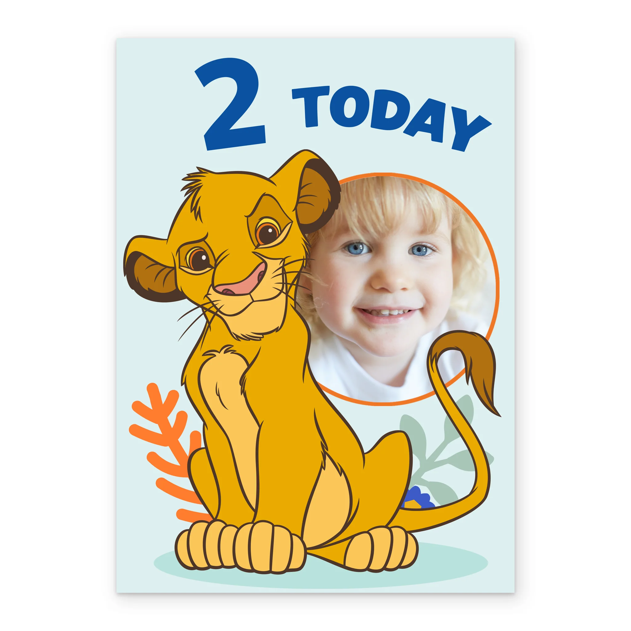 Personalised Editable & Photo Upload Disney The Lion King Birthday Card - Image 2