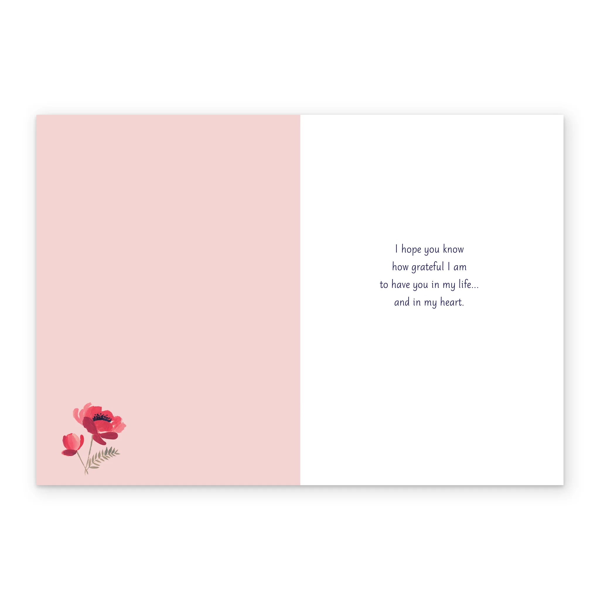 Personalised Editable Pink Florals Mother's Day Card for Wife - Image 3