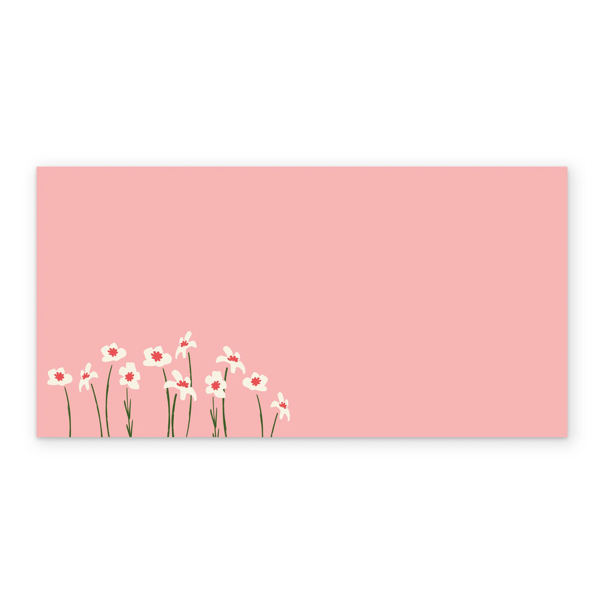 Personalised & Editable Pink Flowers Sister in Law Greeting Card - Image 3