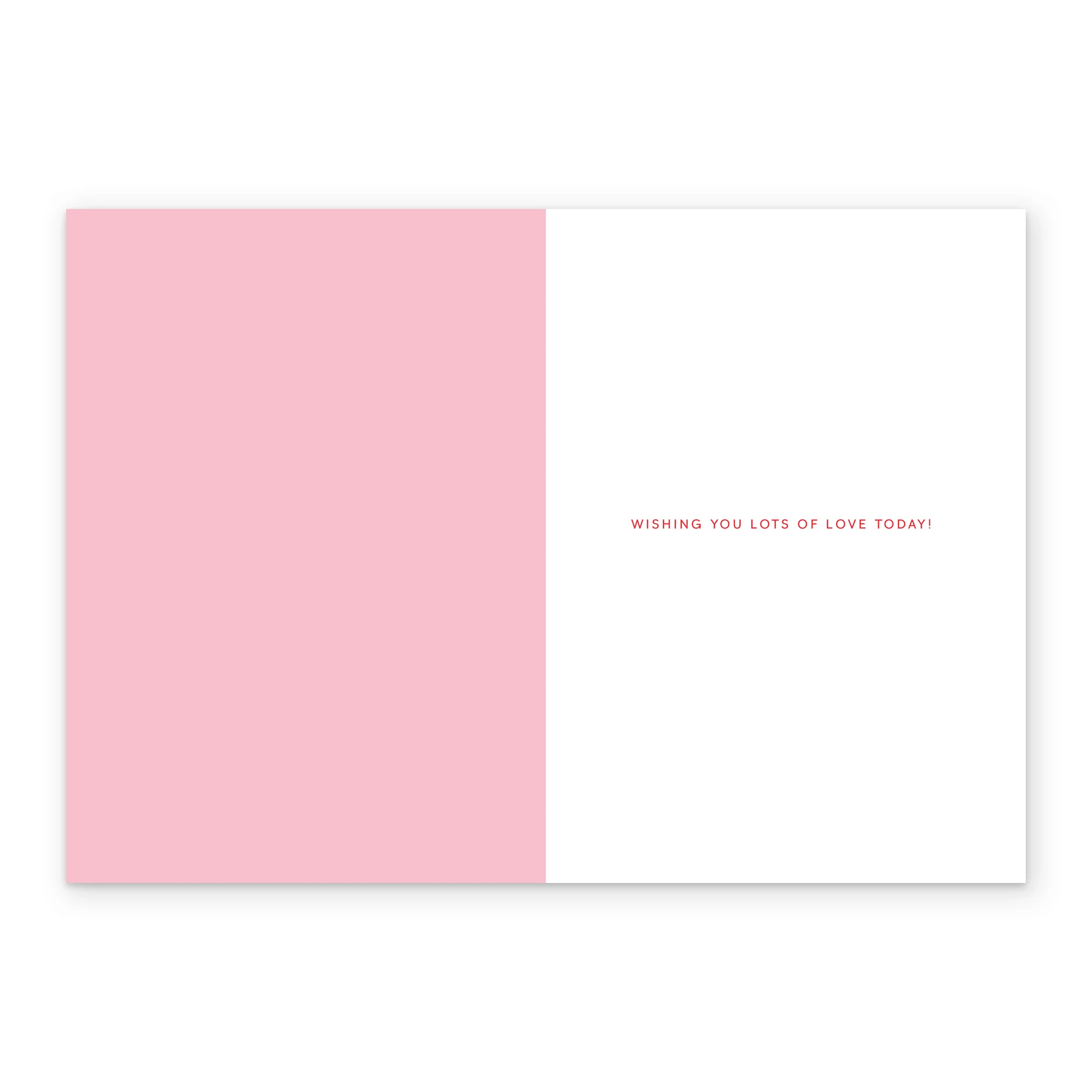 Personalised Editable Pink Handwriting Lettering Valentine's Day Card - Image 3