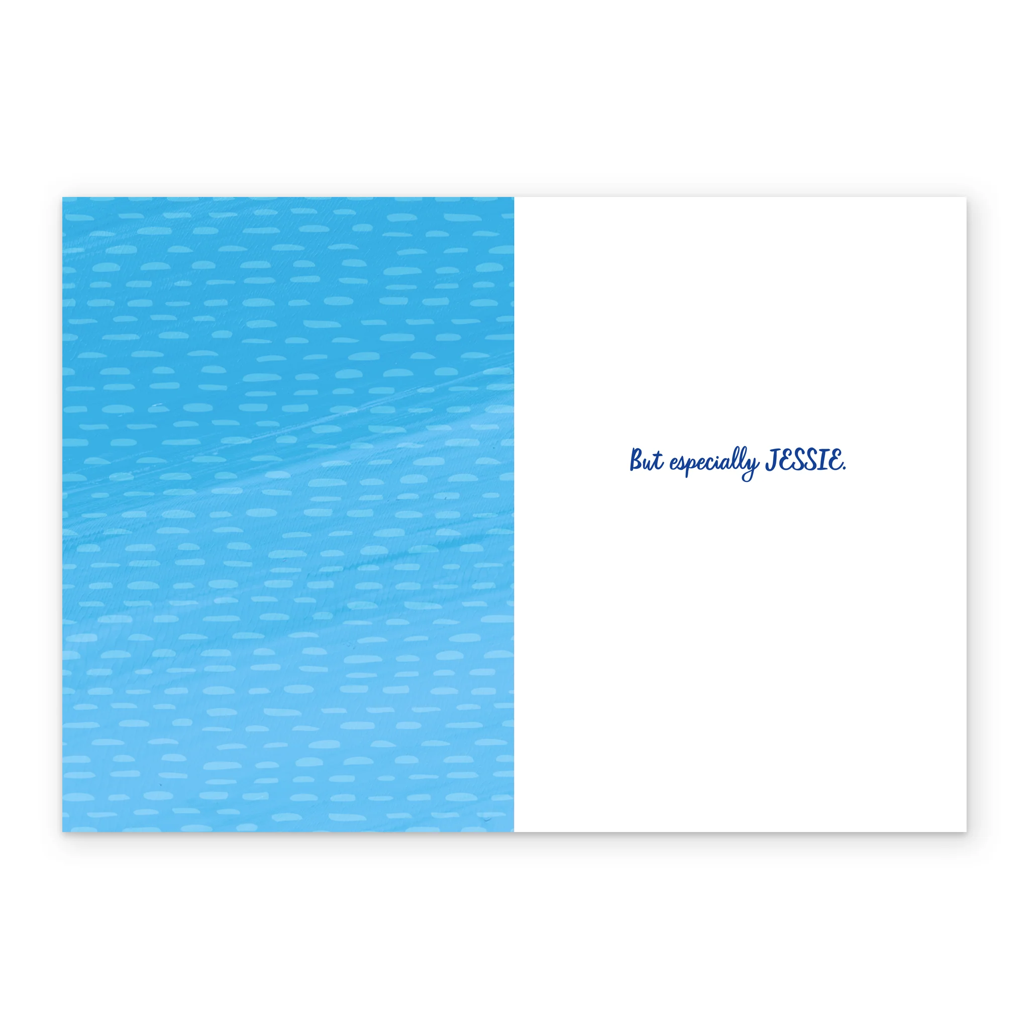 Personalised Editable Pink Unicorn Greeting Card - Image 3