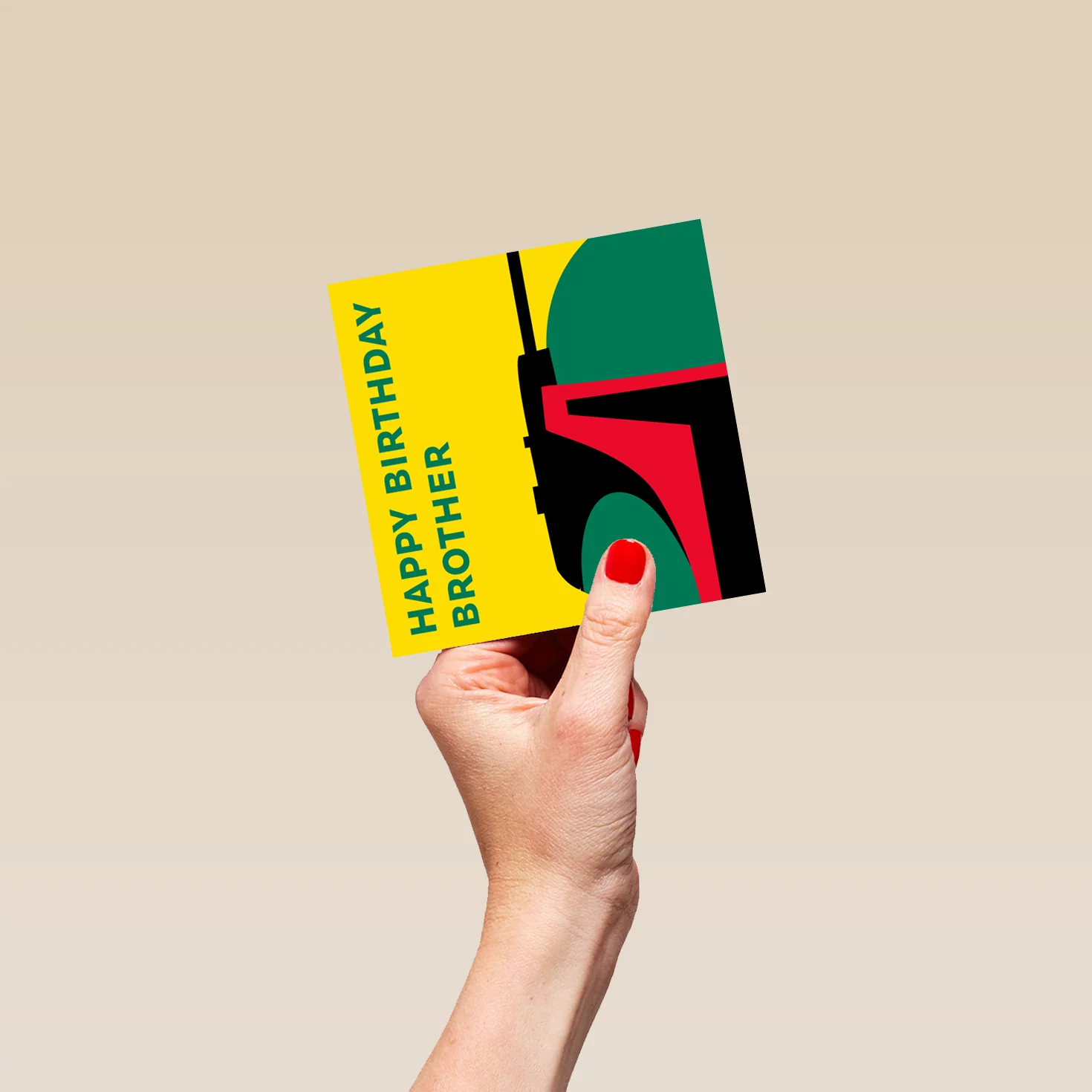 Personalised & Editable Star Wars™ Boba Fett Brother Birthday Card - Image 4