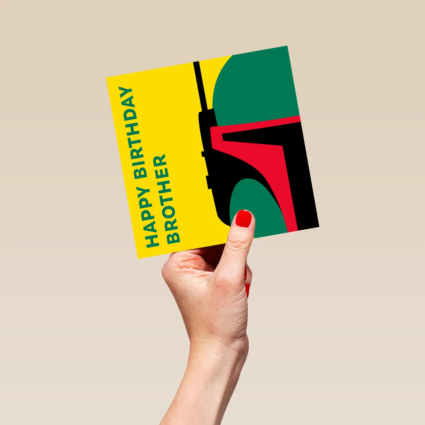 Personalised & Editable Star Wars™ Boba Fett Brother Birthday Card - Image 5