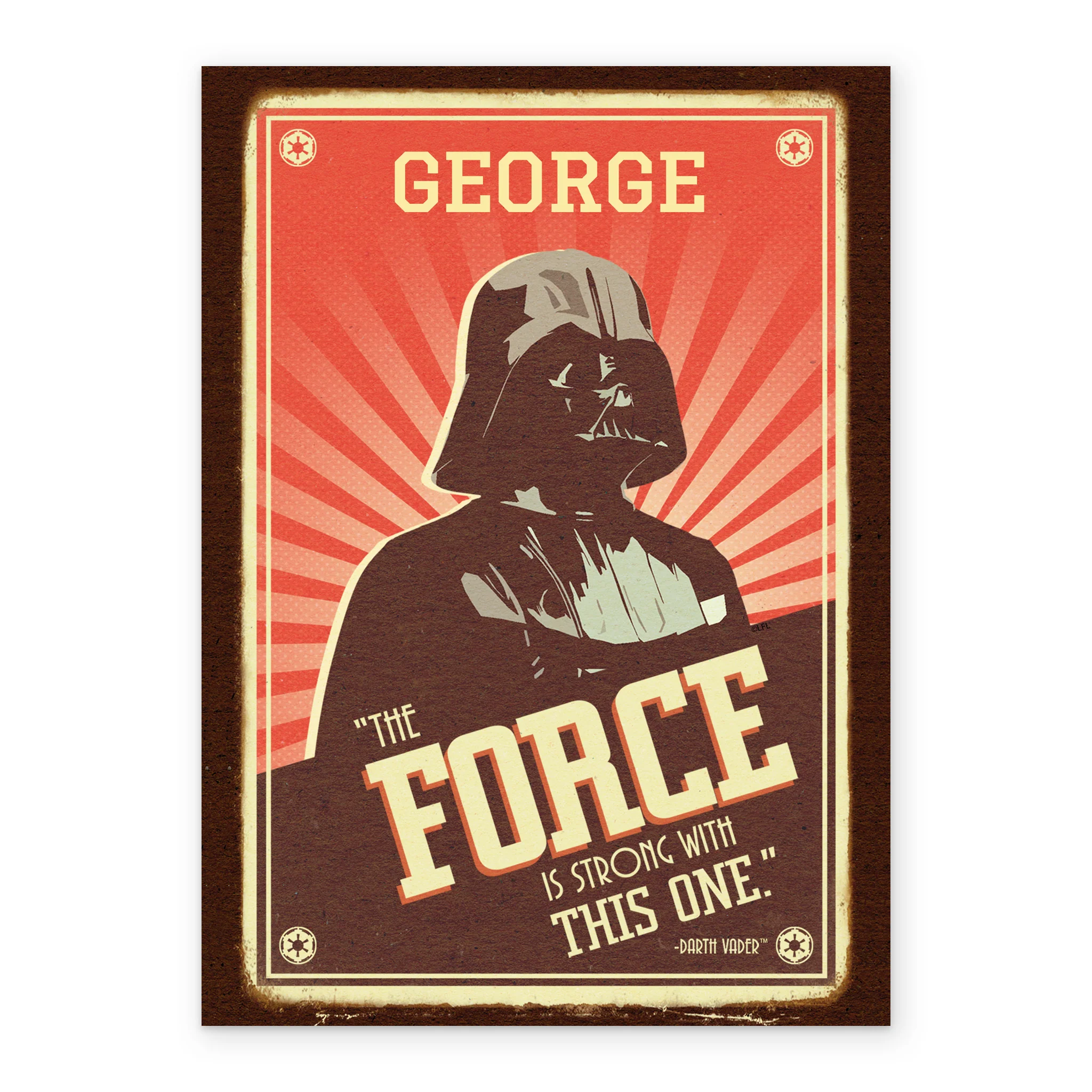 Personalised & Editable Star Wars™ Darth Vader Birthday Card - Image 2