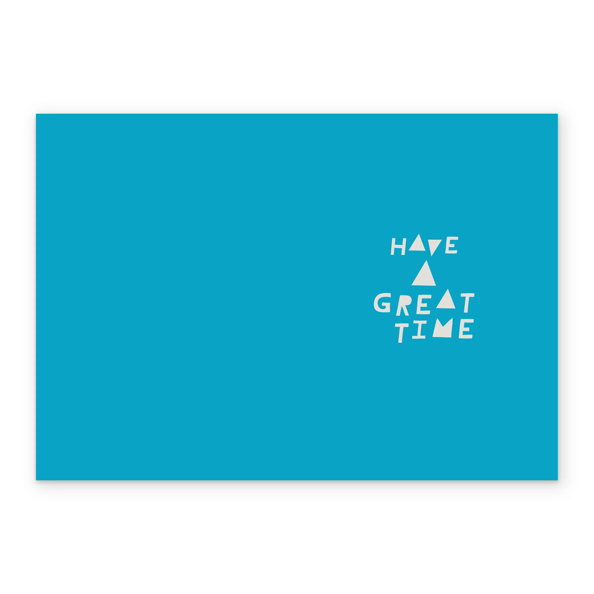 Personalised Enjoy Your Birthday Contemporary Typography Card - Image 3
