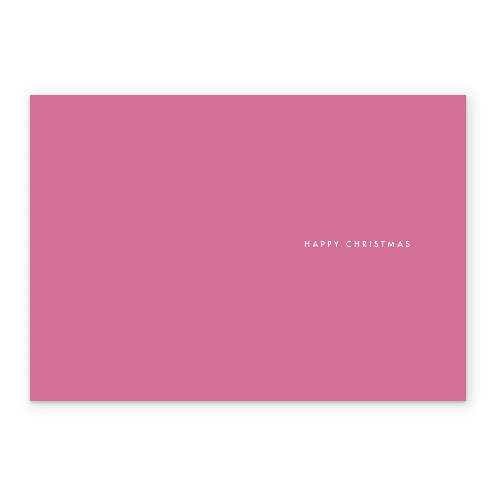 Personalised Fa La Love You Cute Contemporary Christmas Card - Image 3