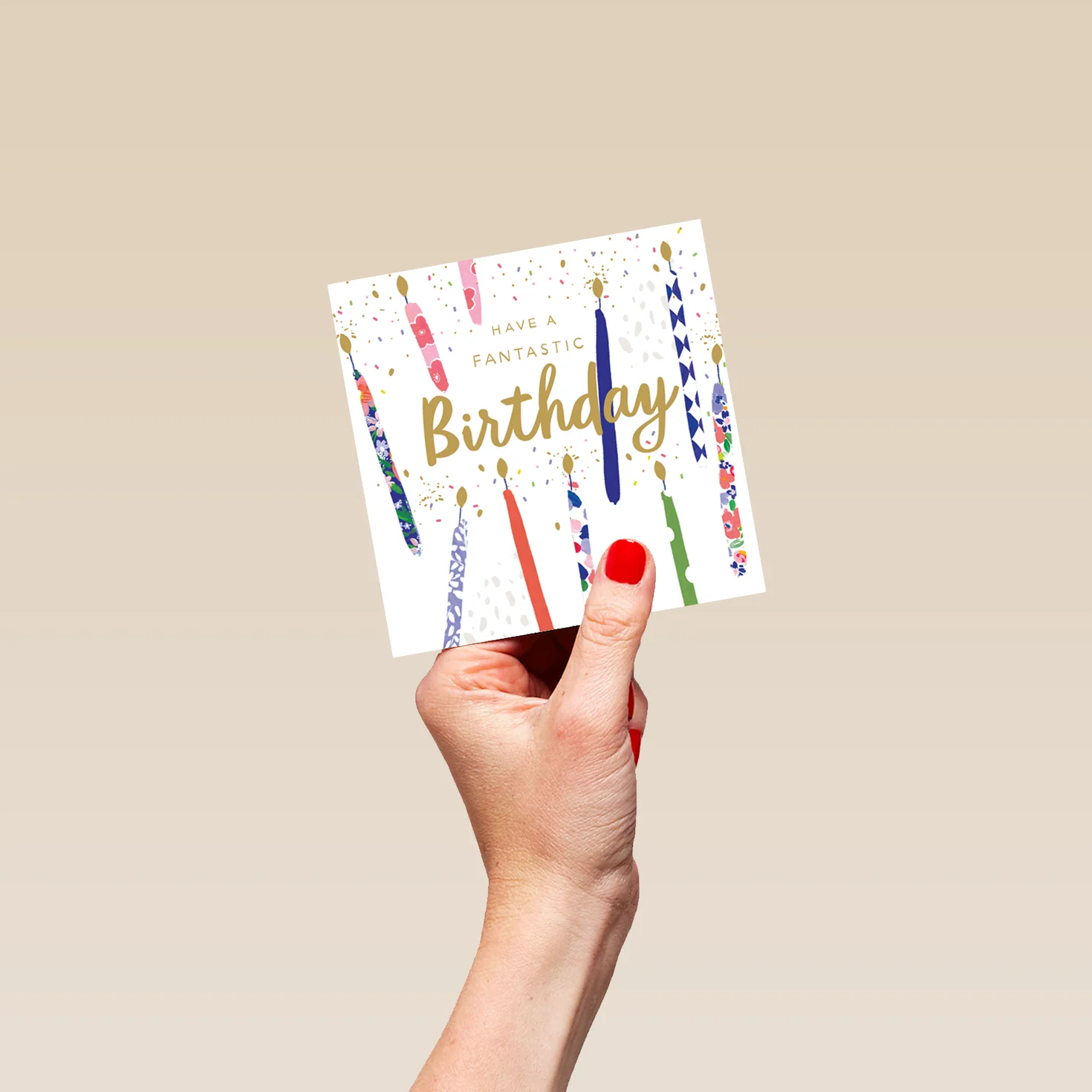 Personalised Fantastic Candles Birthday Card - Image 4