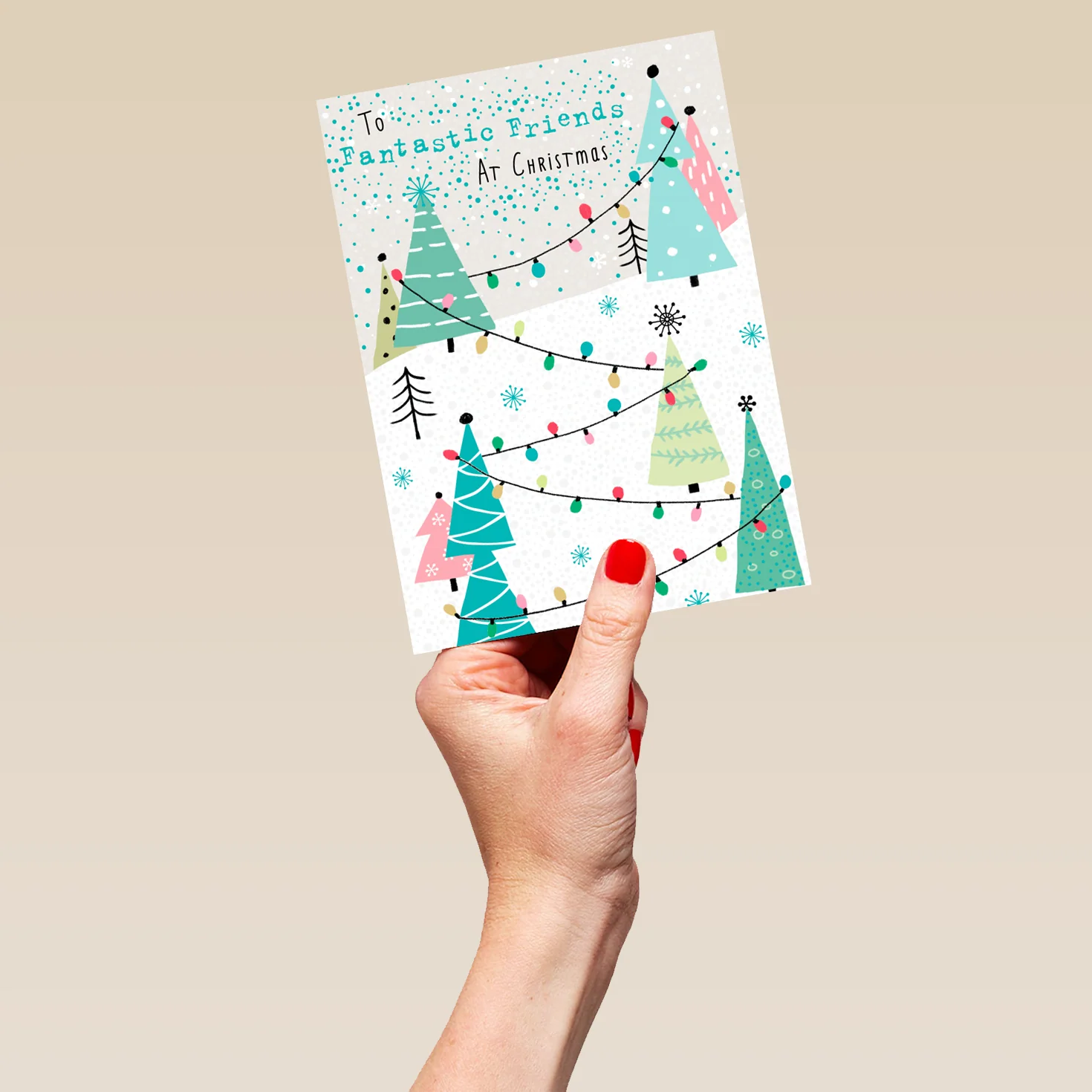 Personalised Fantastic Friends Christmas Card - Image 5