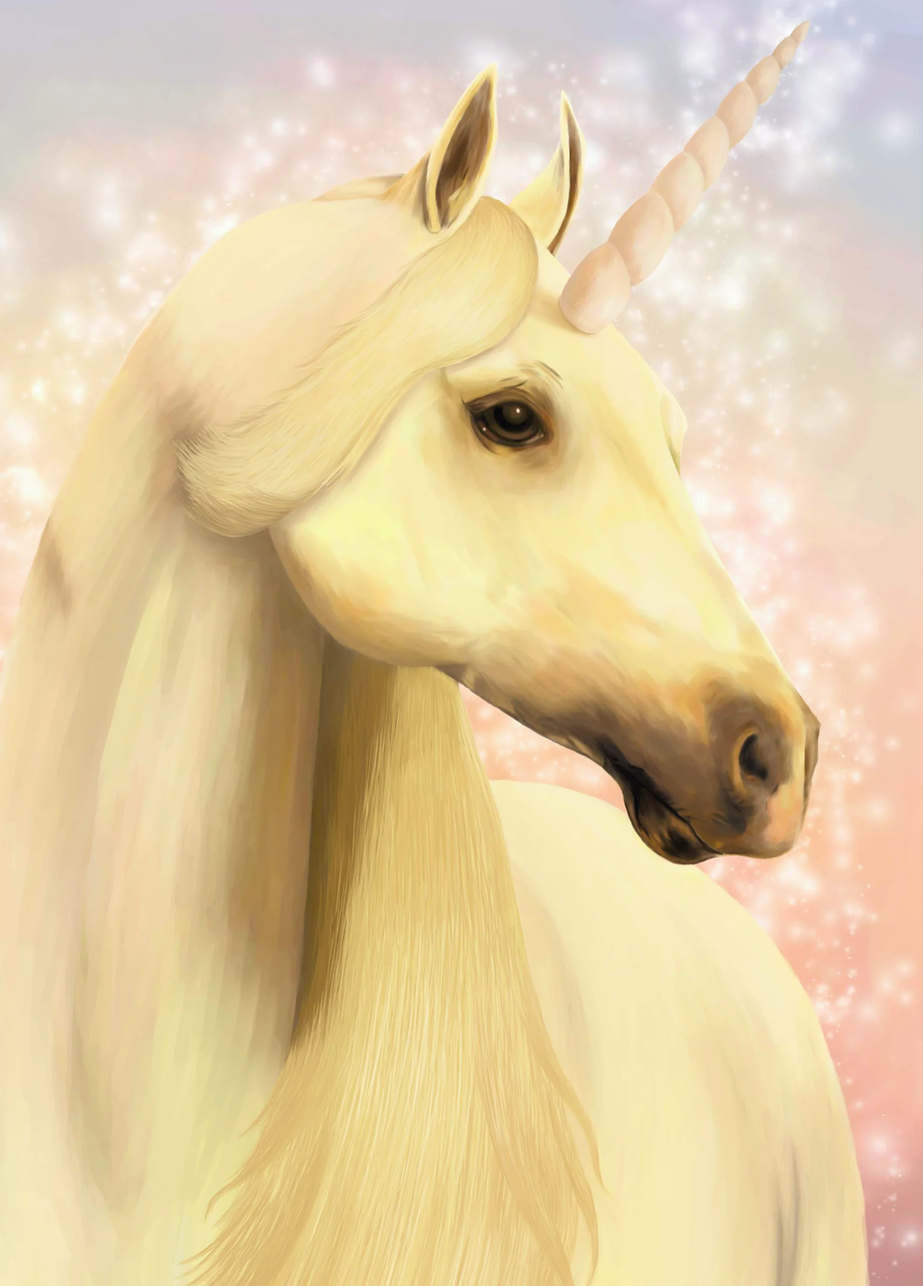 Personalised Fantasy Unicorn Birthday Card
