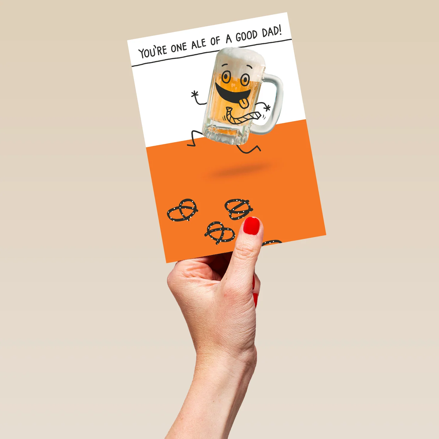 Personalised Father's Day Beer Card - Image 5