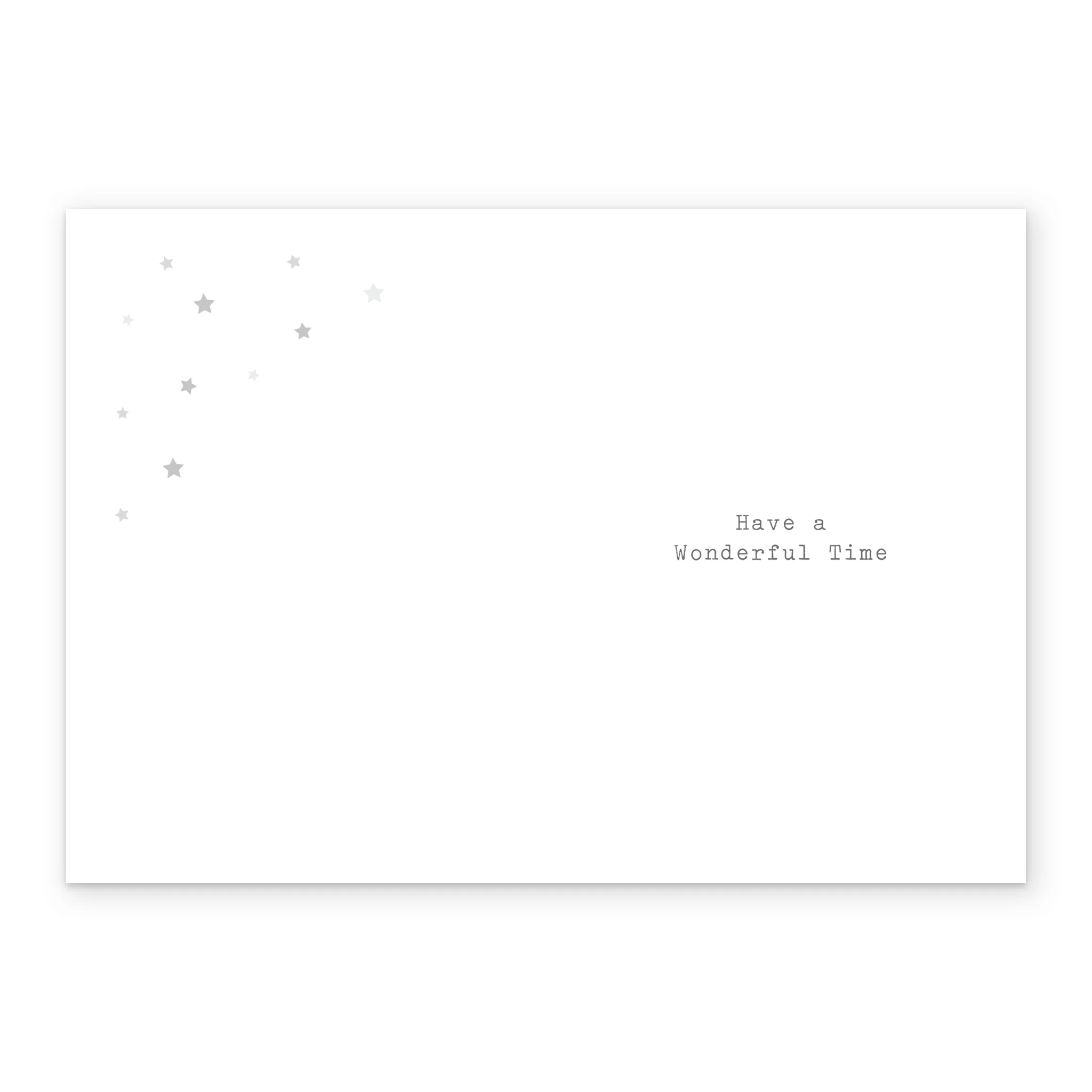 Personalised Father's Day Cute Cat Blue Balloon Card - Image 3