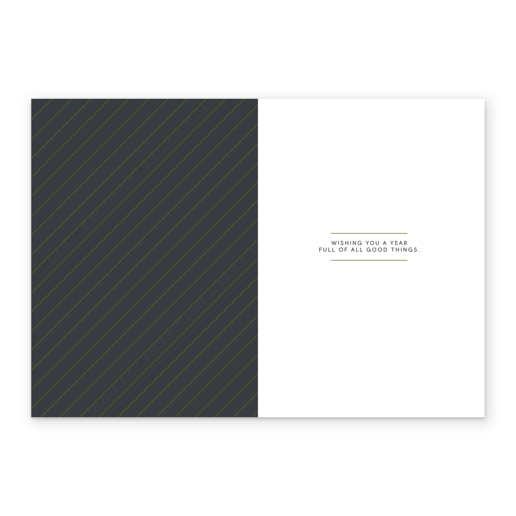 Personalised Ferns & Flowers Design Birthday Card - Image 3