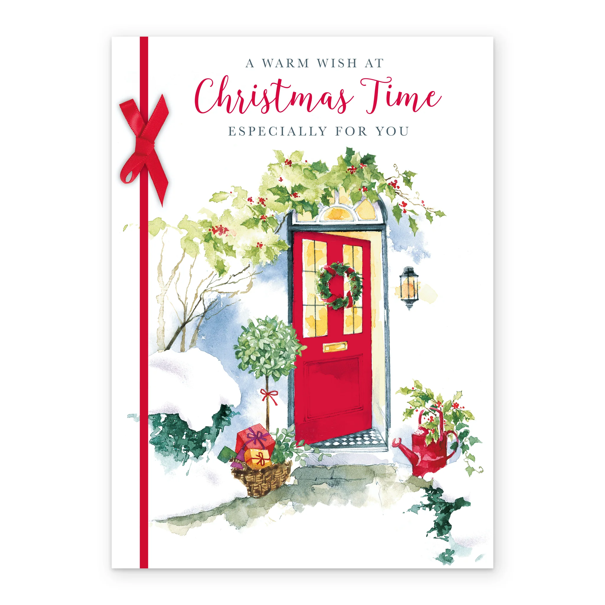 Personalised Festive Season Decorations Christmas Card - Image 2