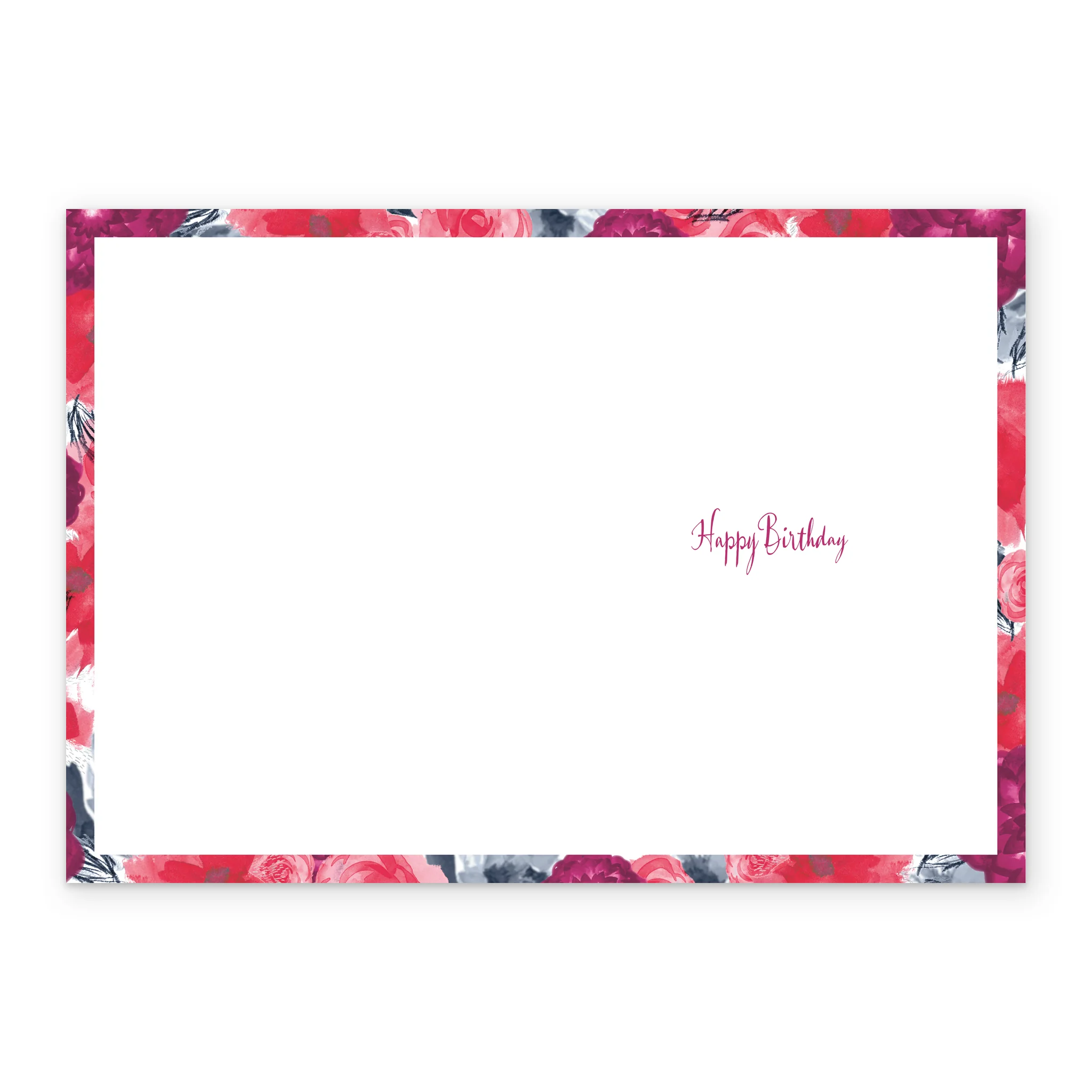 Personalised Floral Birthday Card For Auntie - Image 3