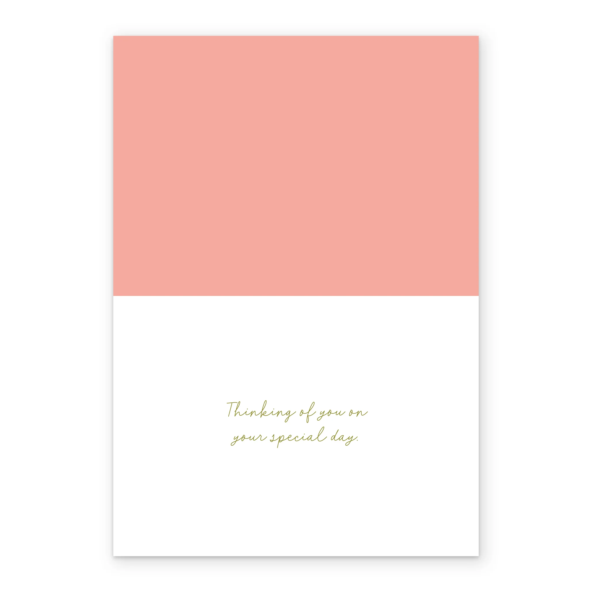 Personalised 'Floral Frame' Birthday Card - Image 3