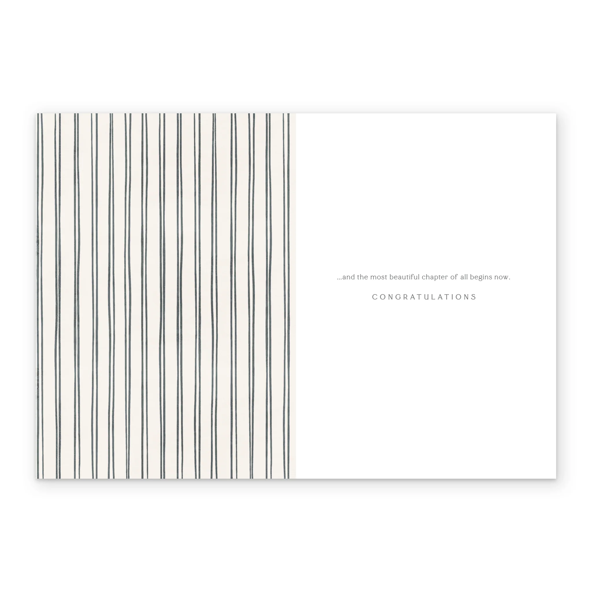 Personalised Floral Heart 'Love Story' Wedding Congratulations Card - Image 3