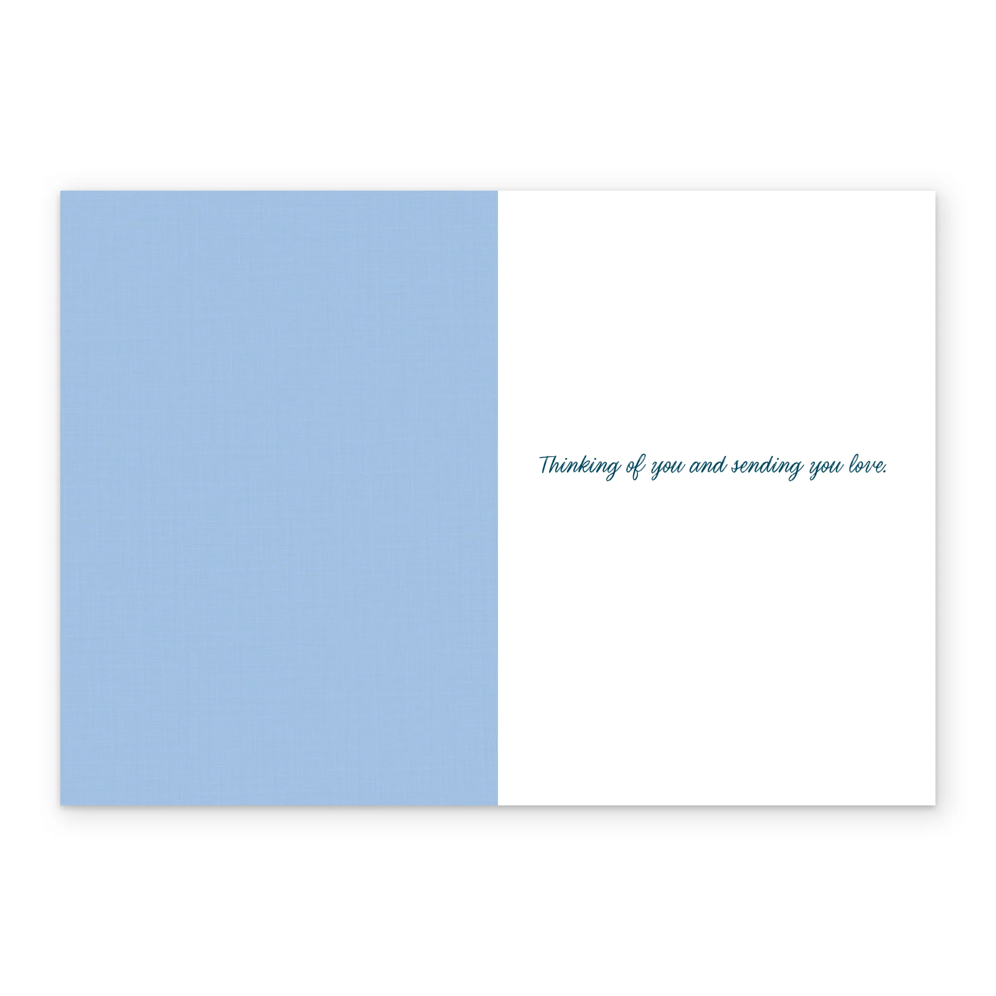 Personalised Floral Heart Thinking of You Mother's Day Card - Image 3