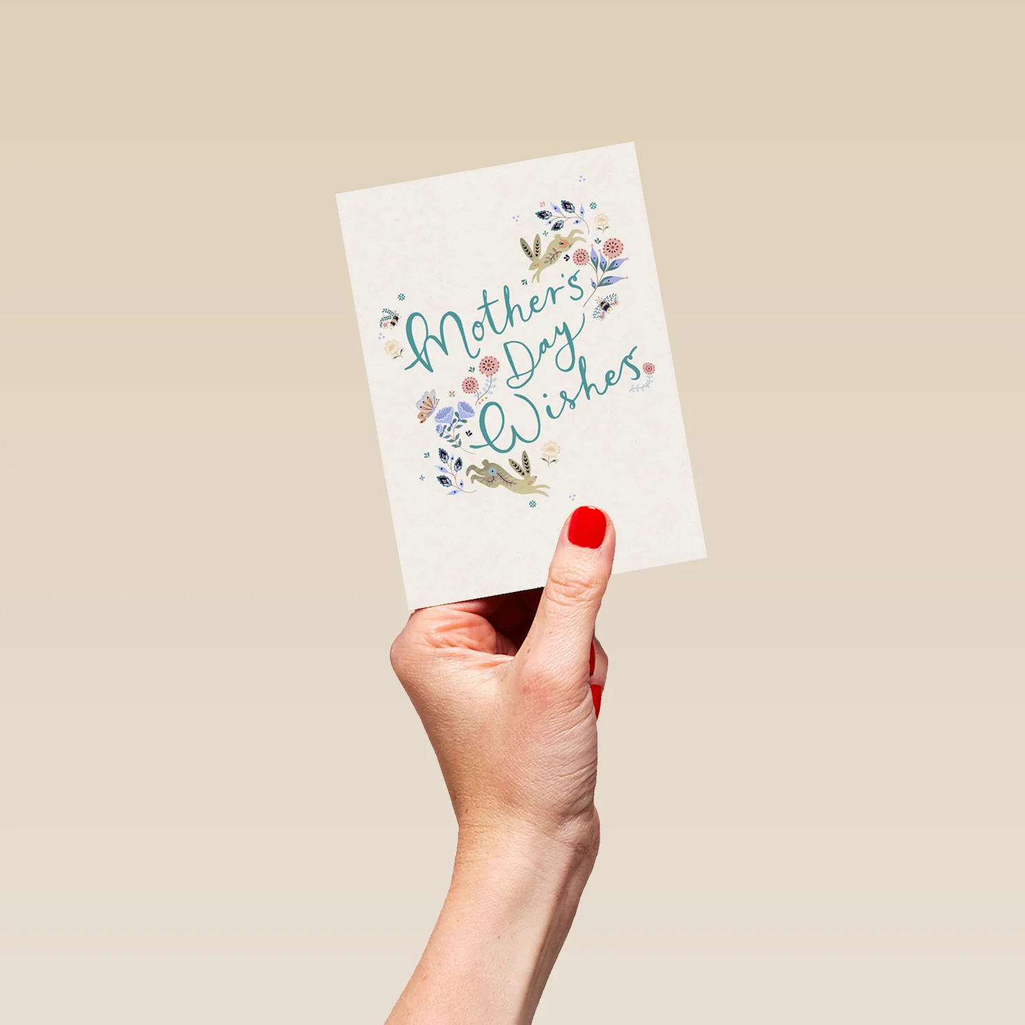 Personalised Floral Mother's Day Wishes Card - Image 4
