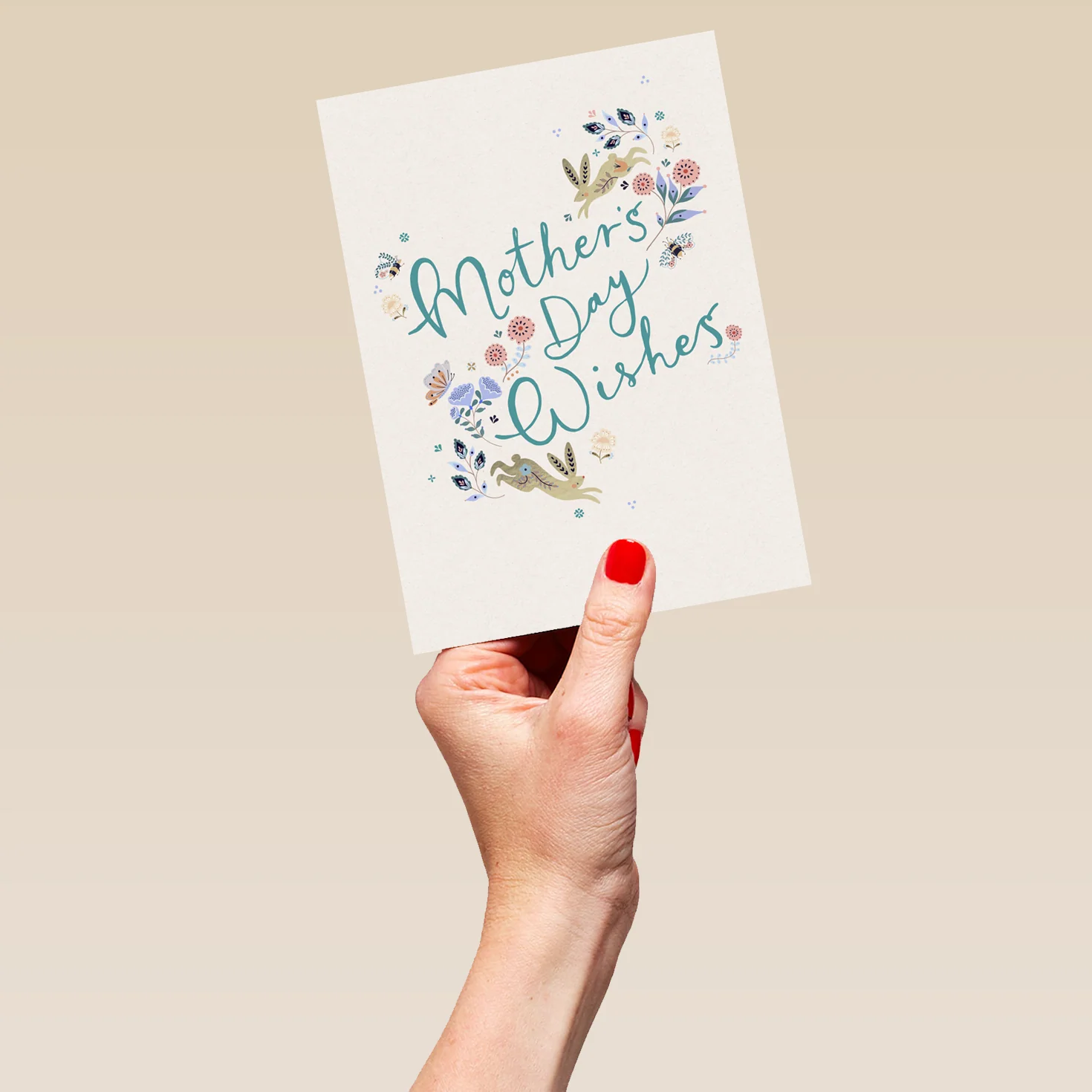 Personalised Floral Mother's Day Wishes Card - Image 5