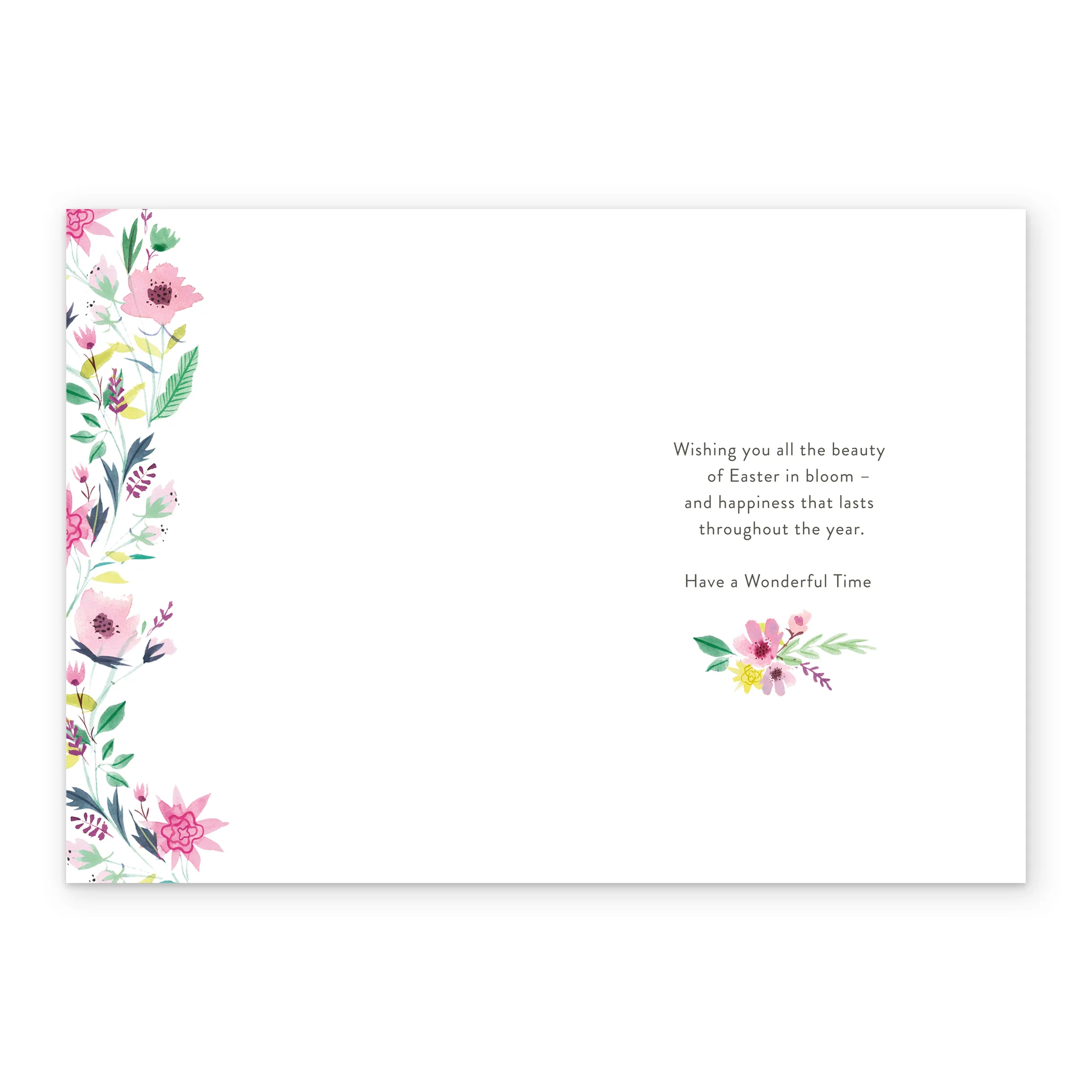 Personalised Floral Photo Upload Easter Card - Image 3