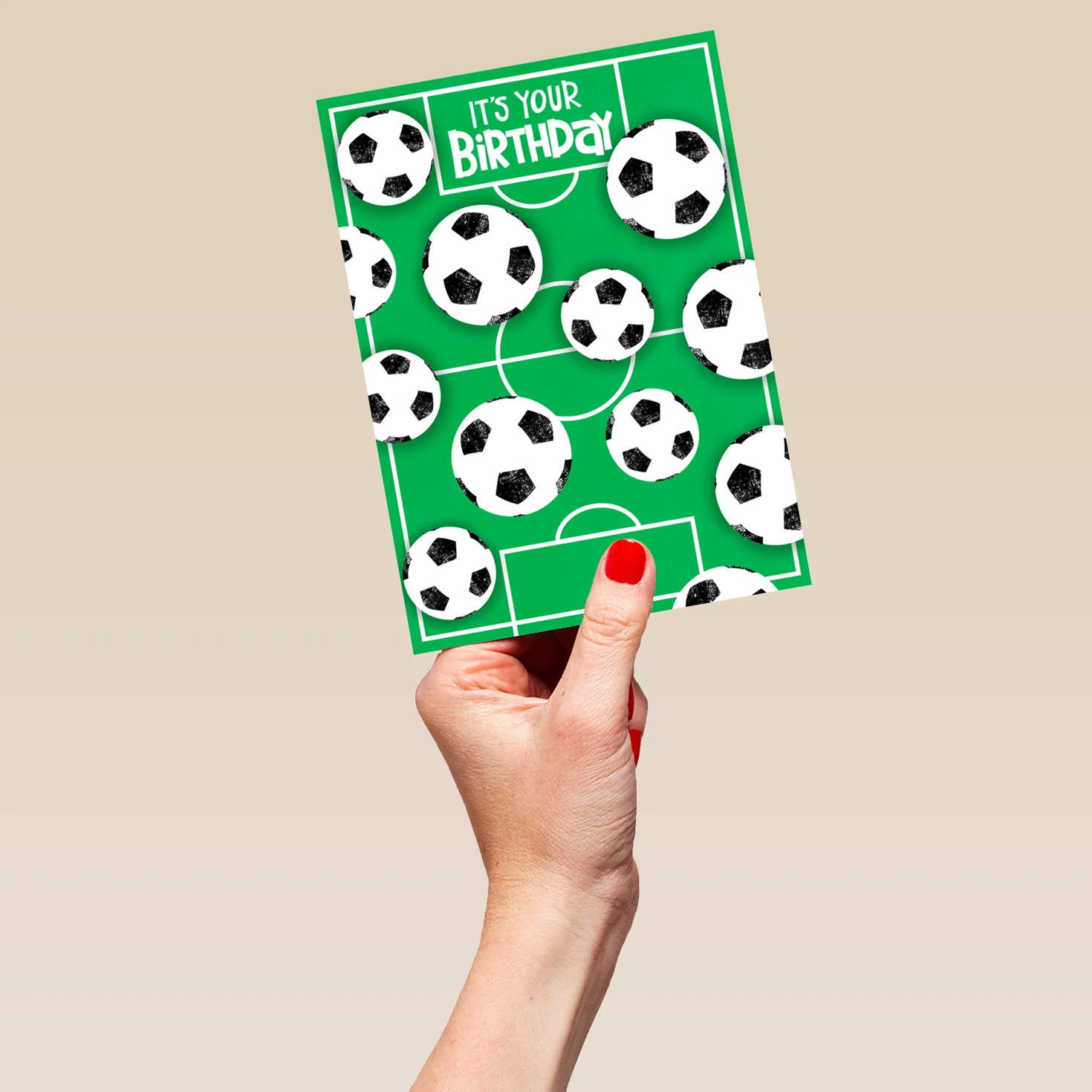 Personalised Football Kids Birthday Card - Image 5