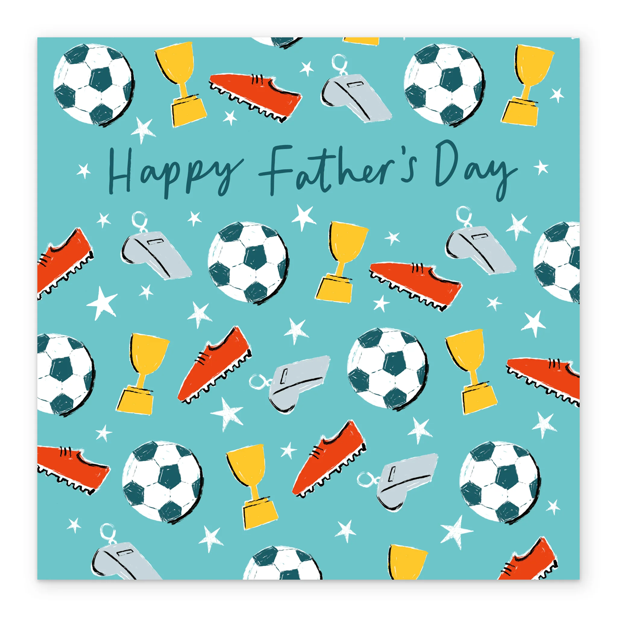 Personalised Football Themed Father's Day Card - Image 2