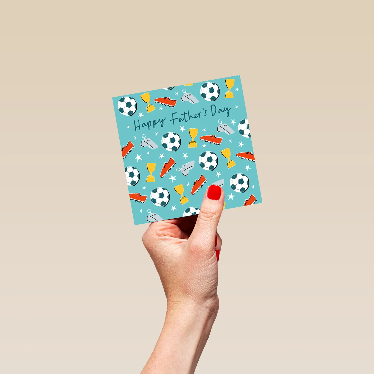 Personalised Football Themed Father's Day Card - Image 4
