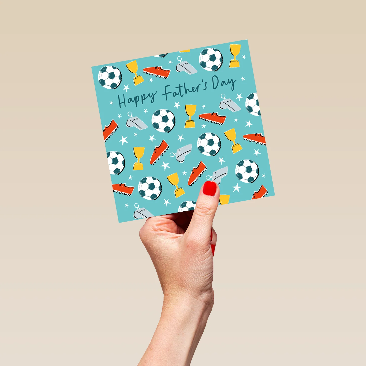Personalised Football Themed Father's Day Card - Image 5